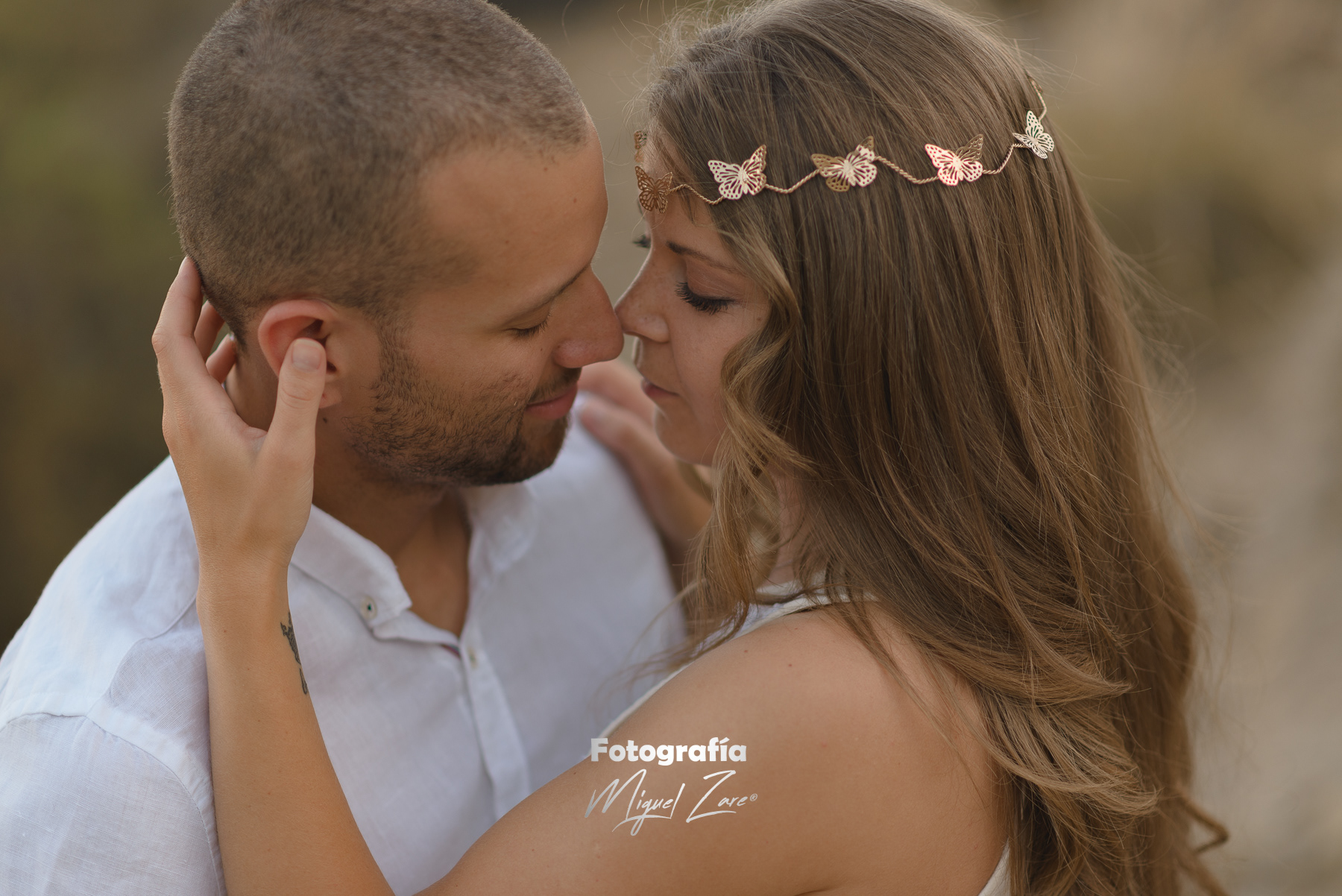 Fotografía de pareja en Alicante con Giulia y Fernando