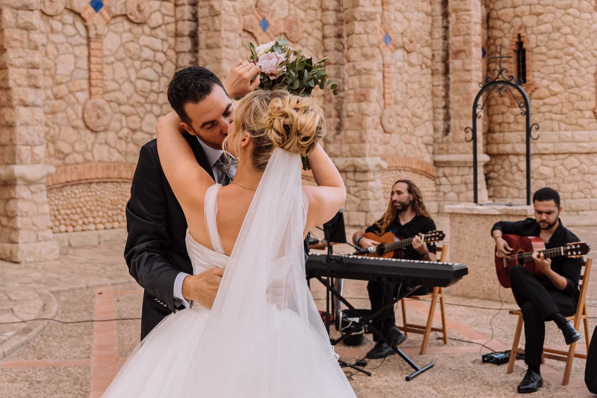 Boda en santuario de santa maría magdalena en Novelda