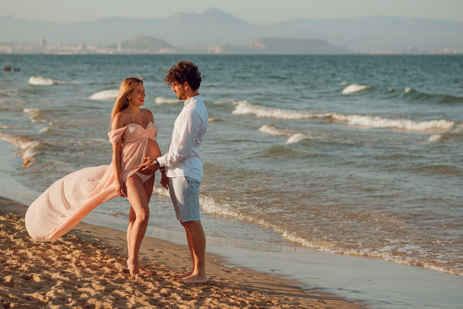 Fotografo de embarazo en Alicante 