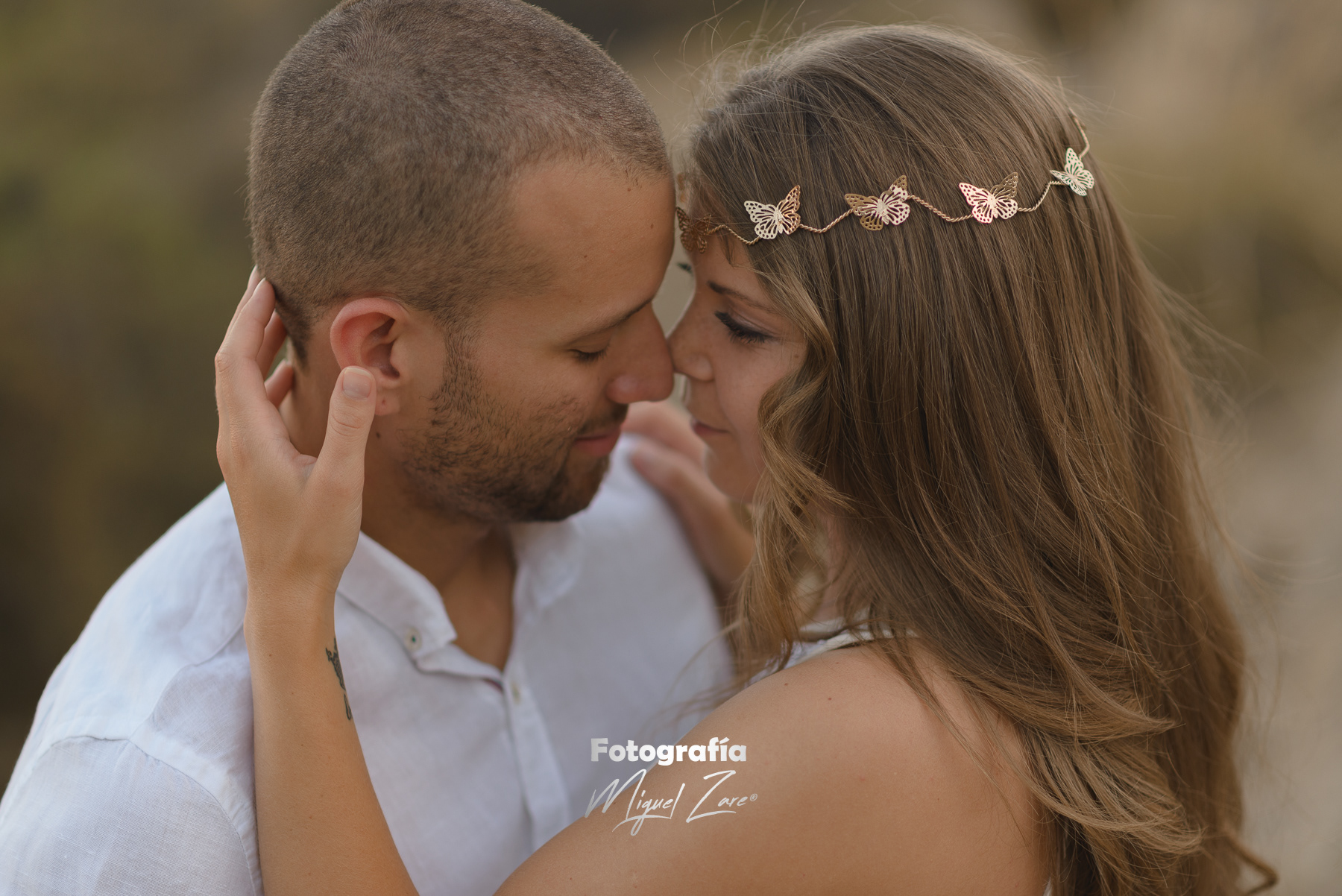 Fotografía de pareja en Alicante con Giulia y Fernando