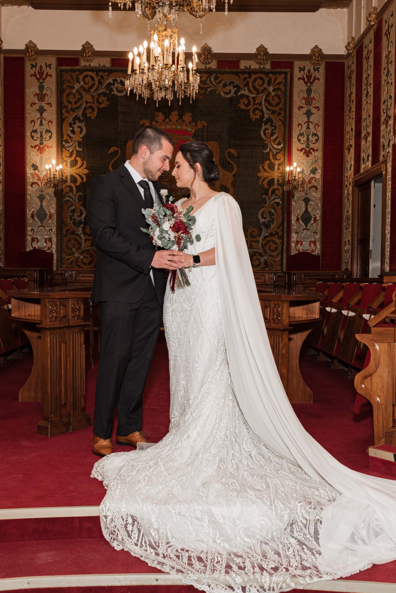 Fotógrafo de bodas en el ayuntamiento de Alicante