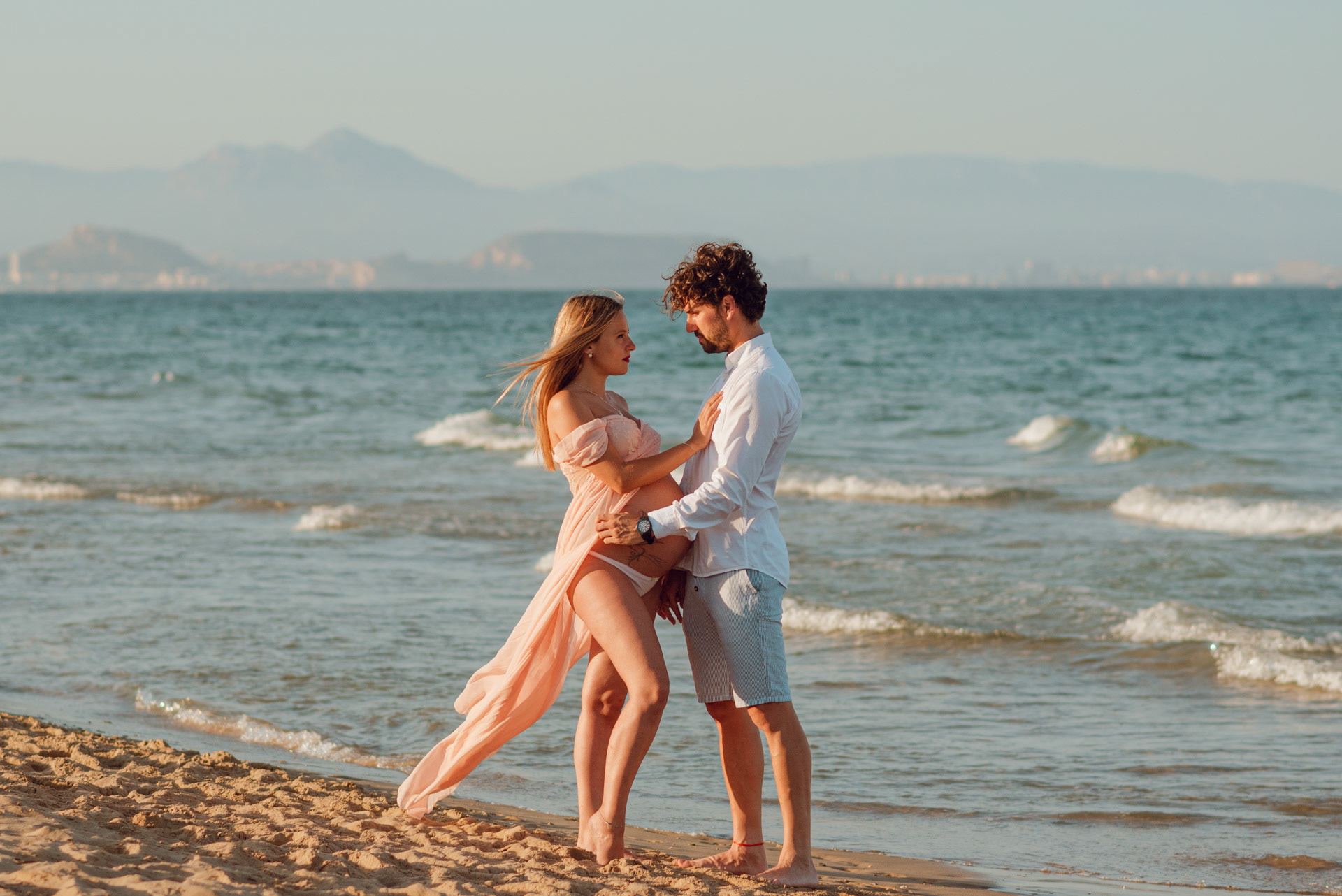 Fotografo de embarazo en Alicante 