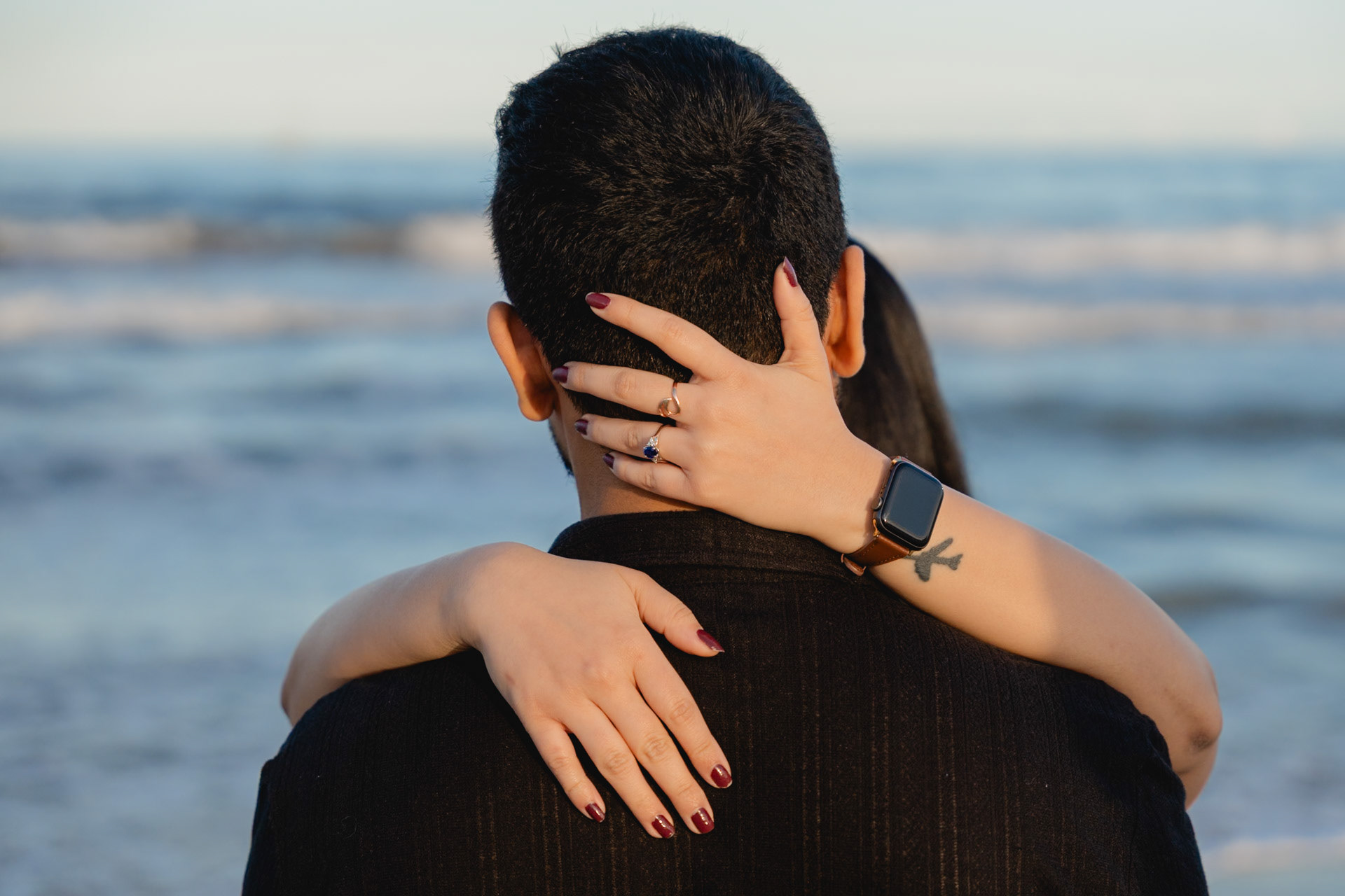 Propuesta de matrimonio sorpresa en Playa de San Juan Alicante fotografo Miguel Zare