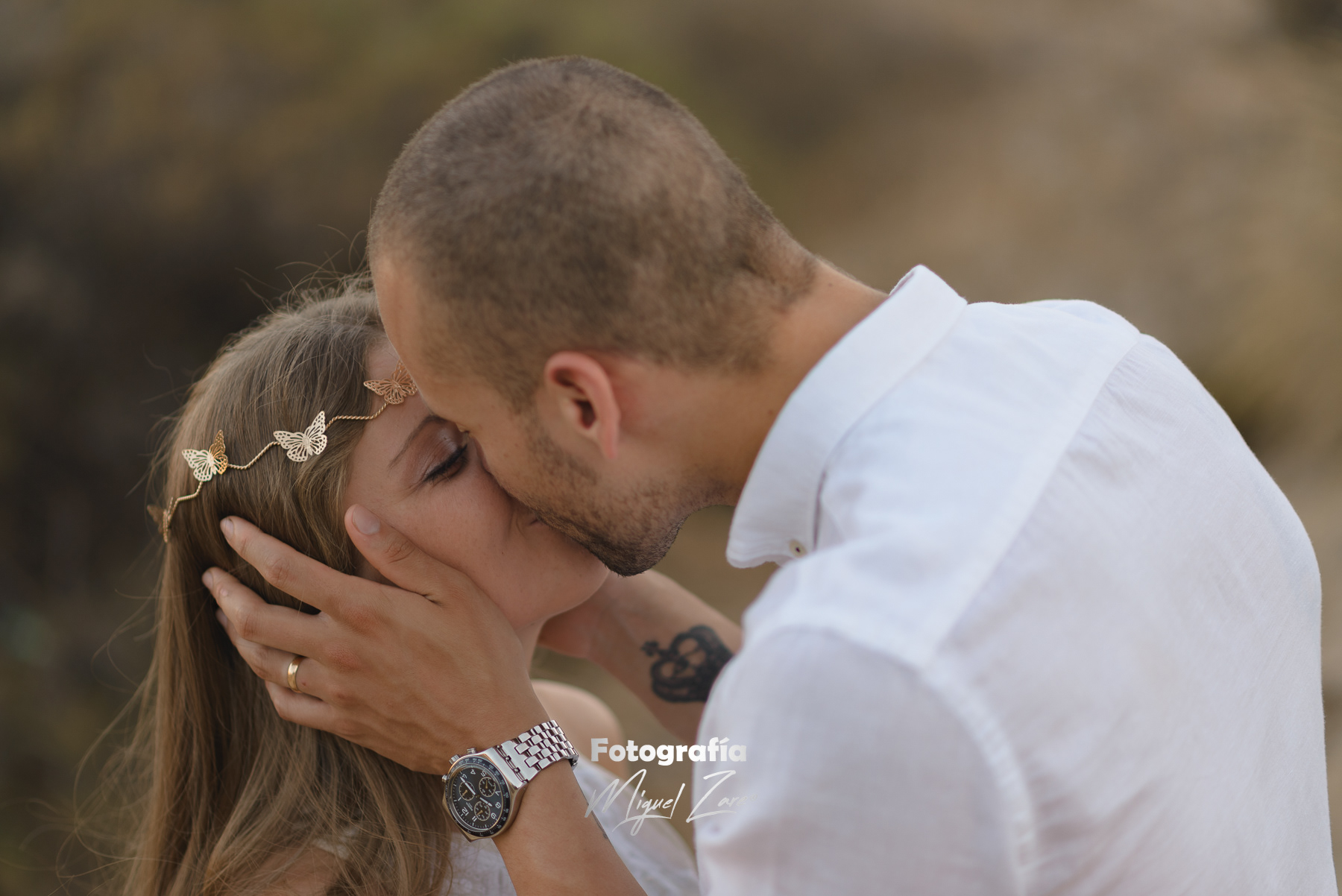 Fotografía de pareja en Alicante con Giulia y Fernando