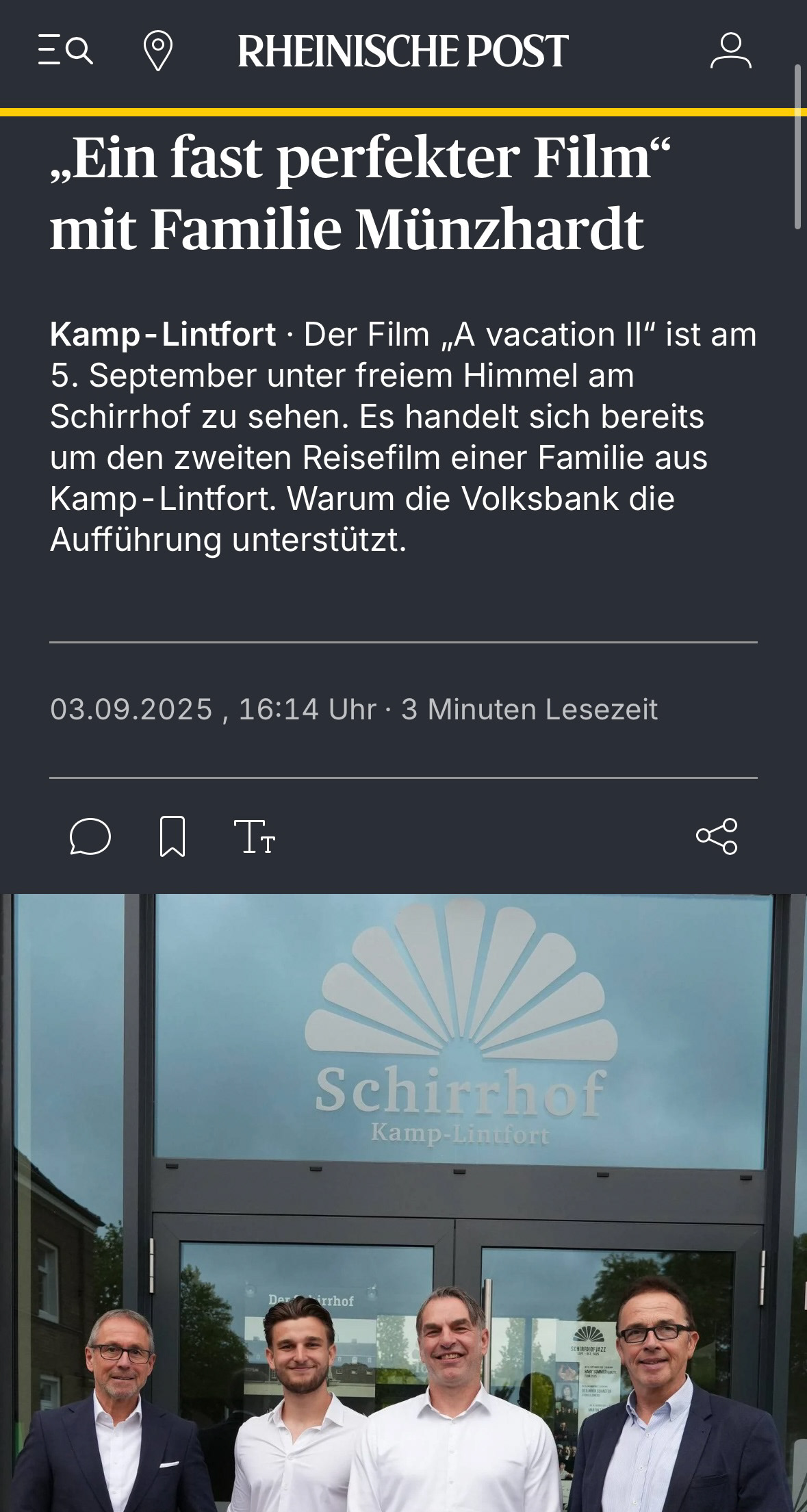 ZEITUNGSARTIKEL PART II