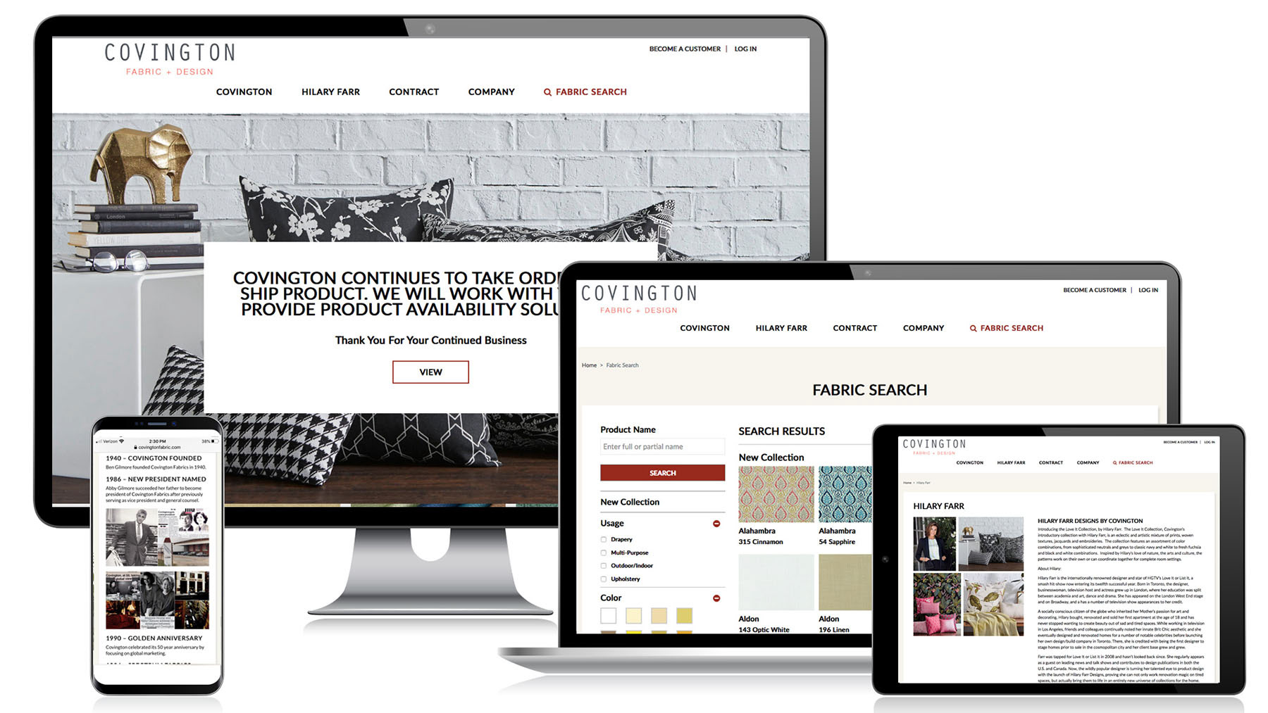Ecommerce website design