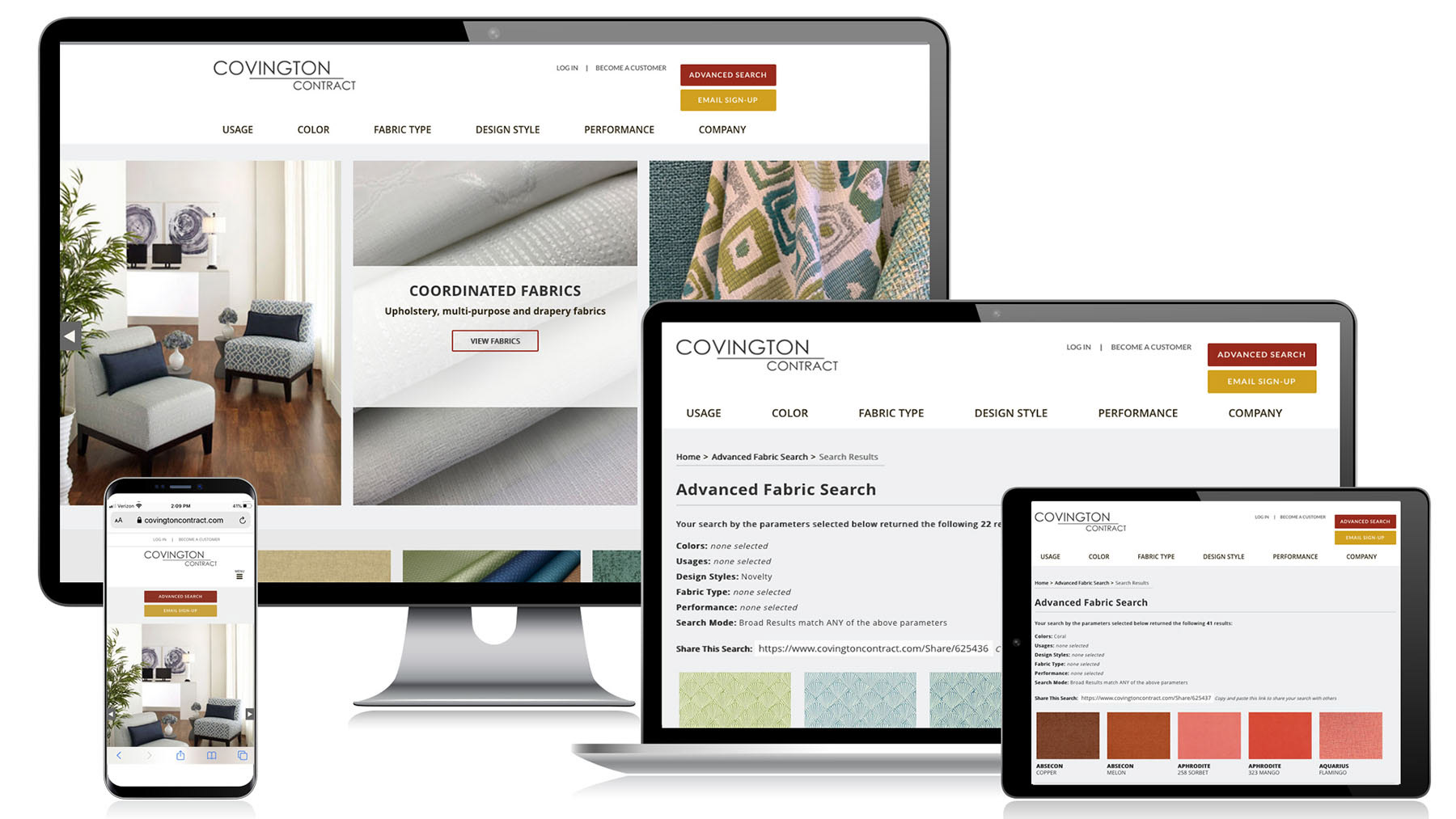 Website design