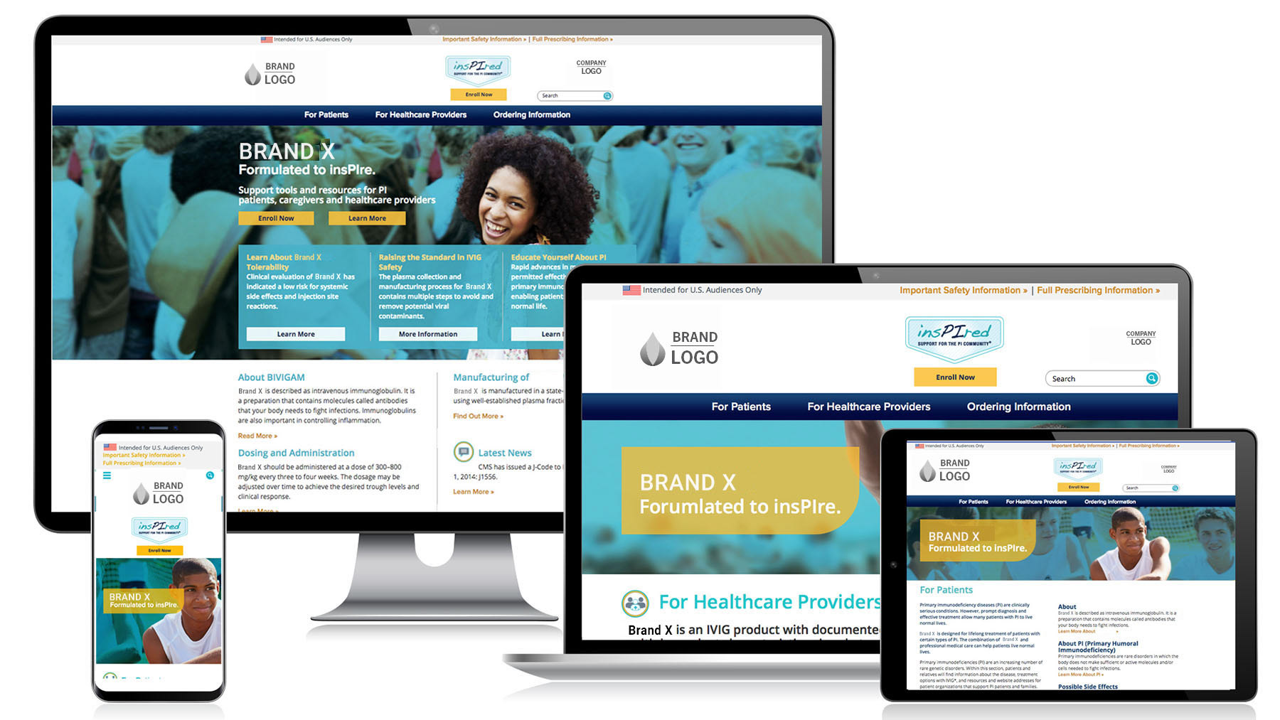 Patient & Professional Website Design