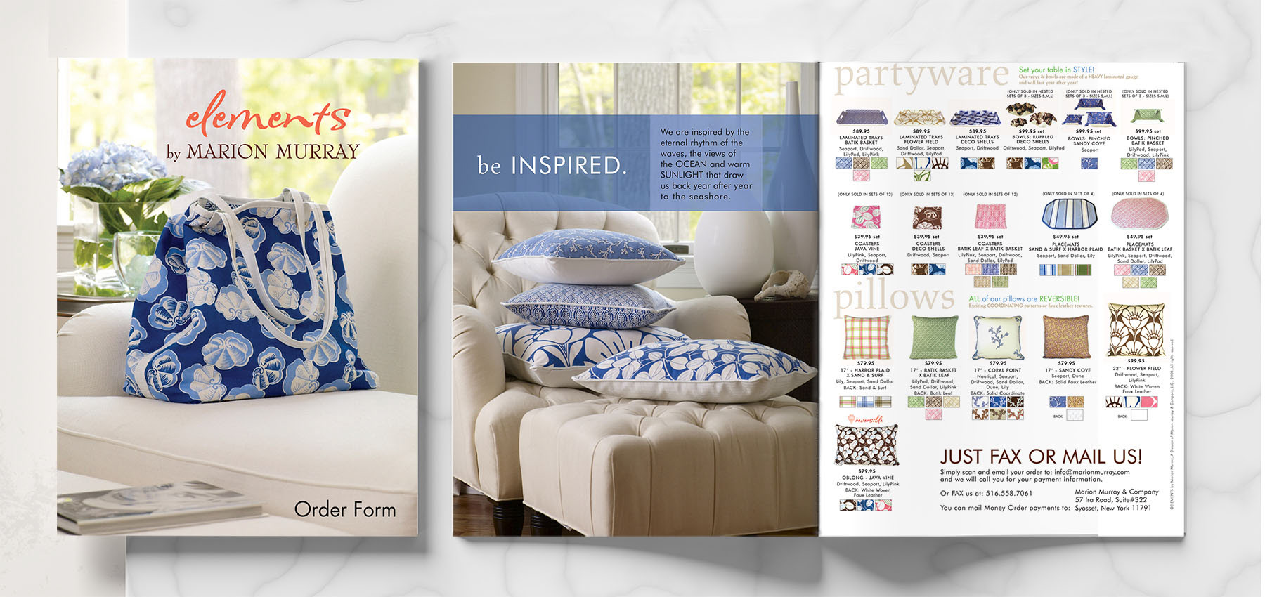 Marketing brochure design