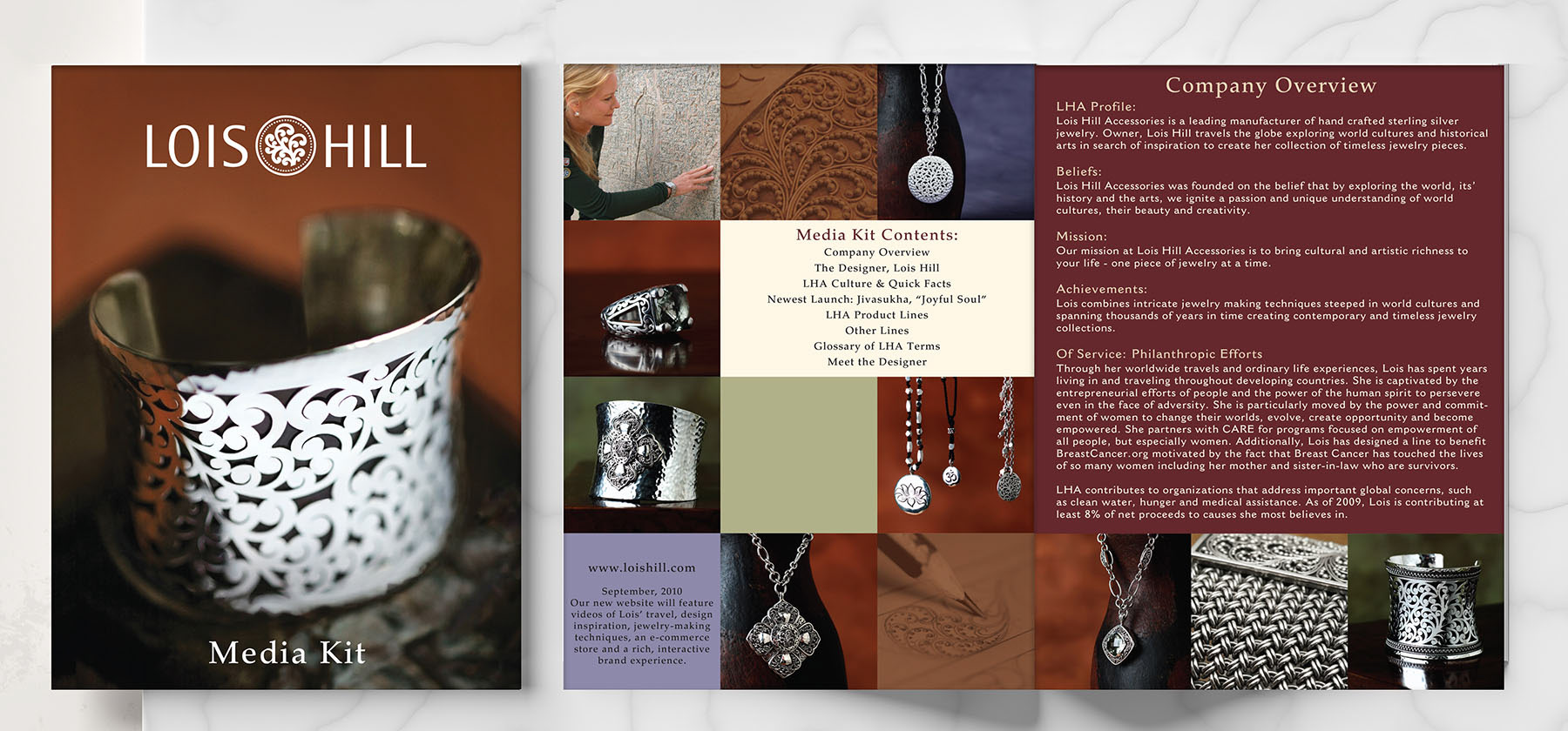 Press Kit design