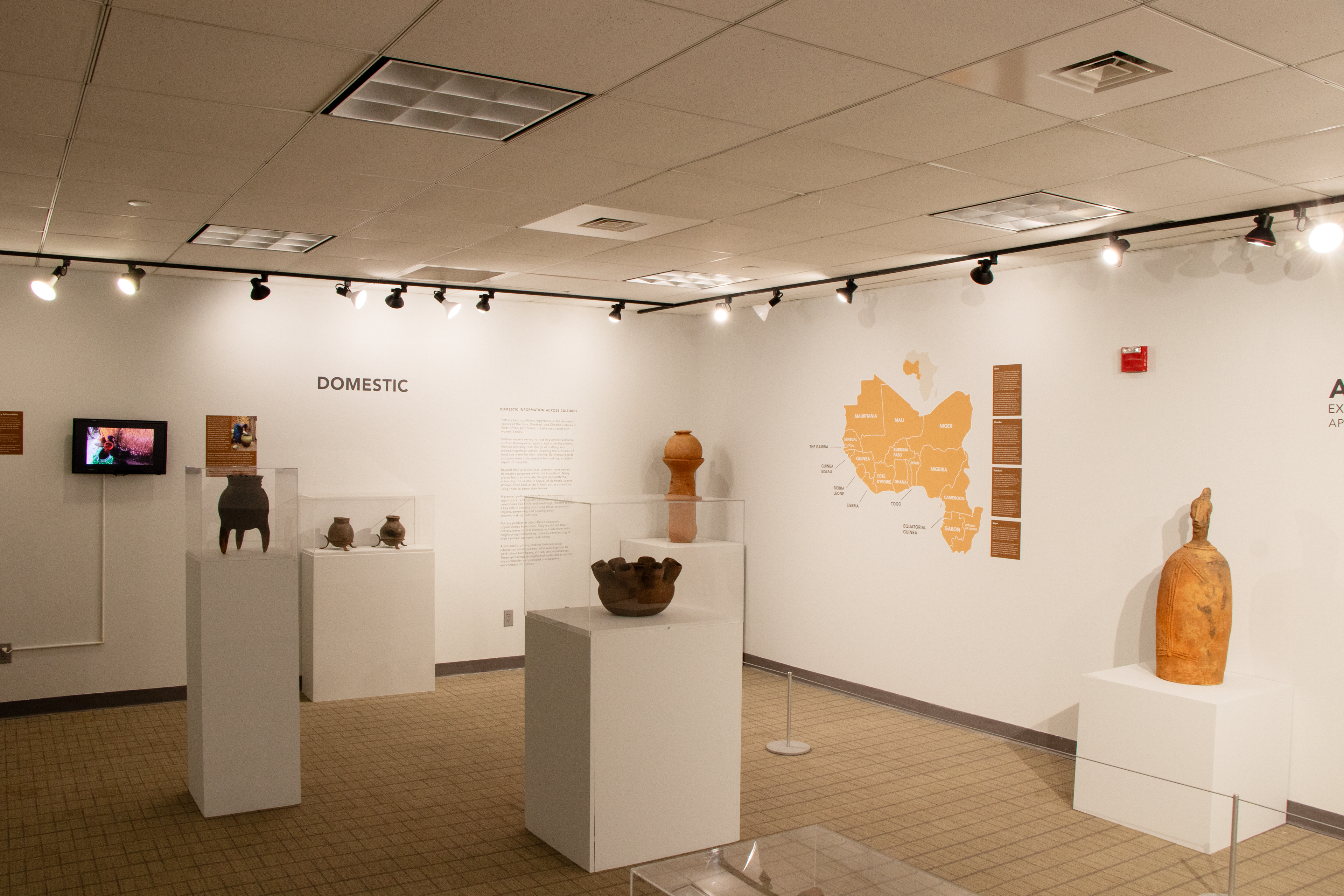 Domestic Pottery and Main Wall