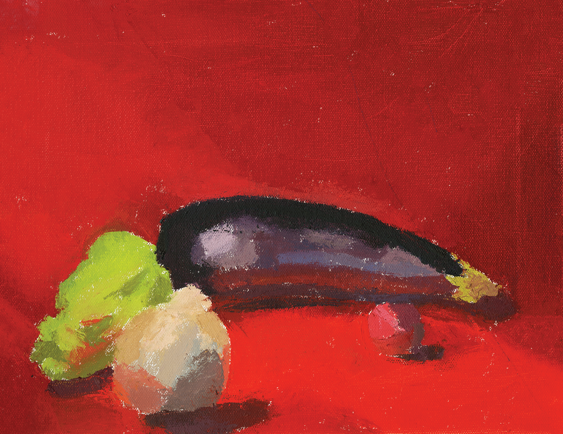 Vegetable Painting (Oil Paints)