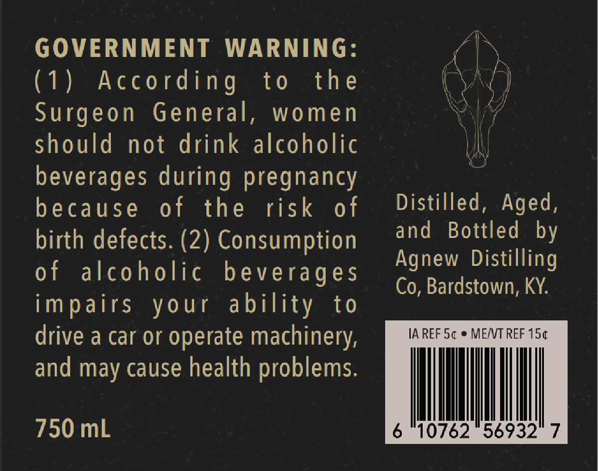 Rear Label