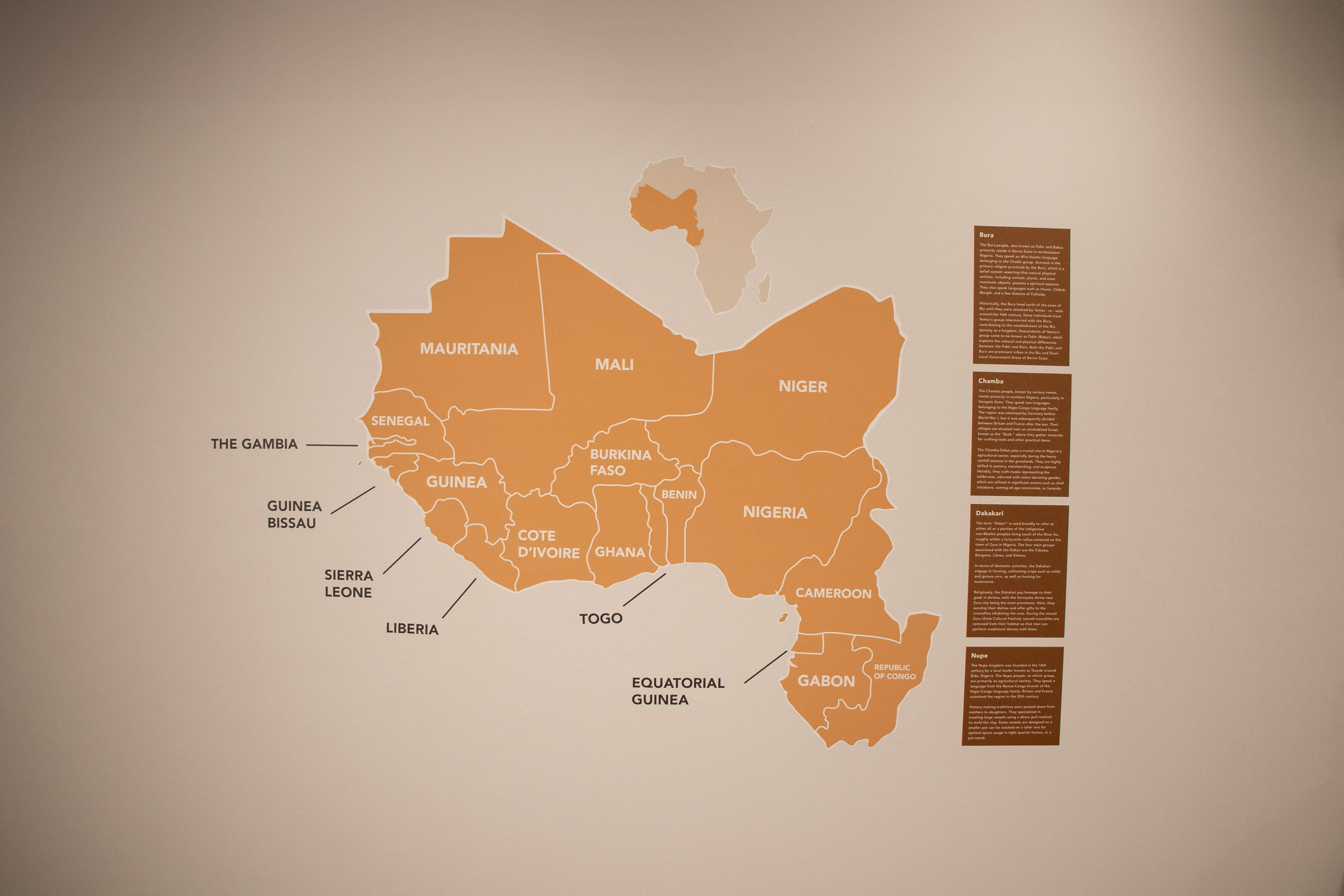 Map of West Africa