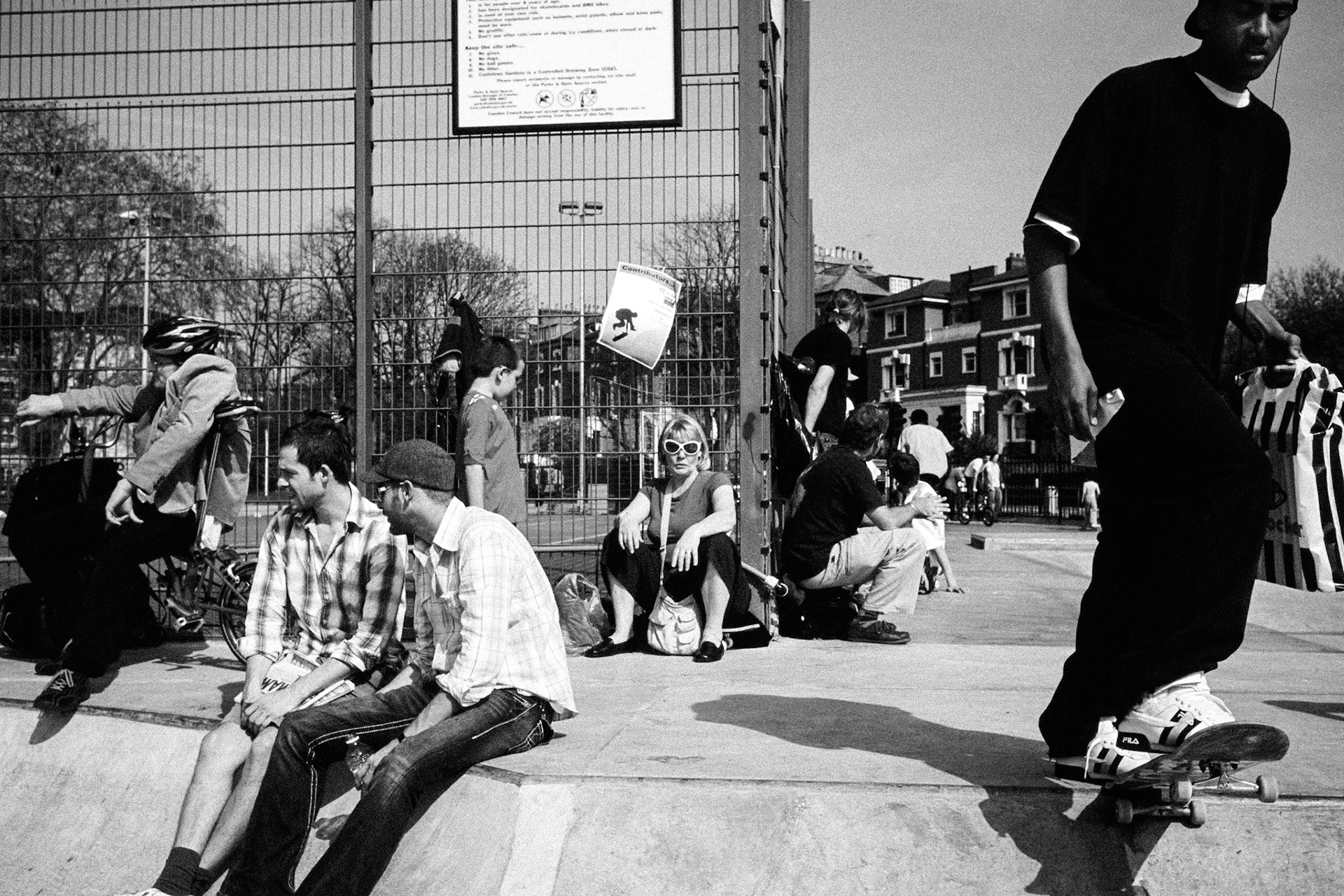 Canteloes Skatepark, London, UK.