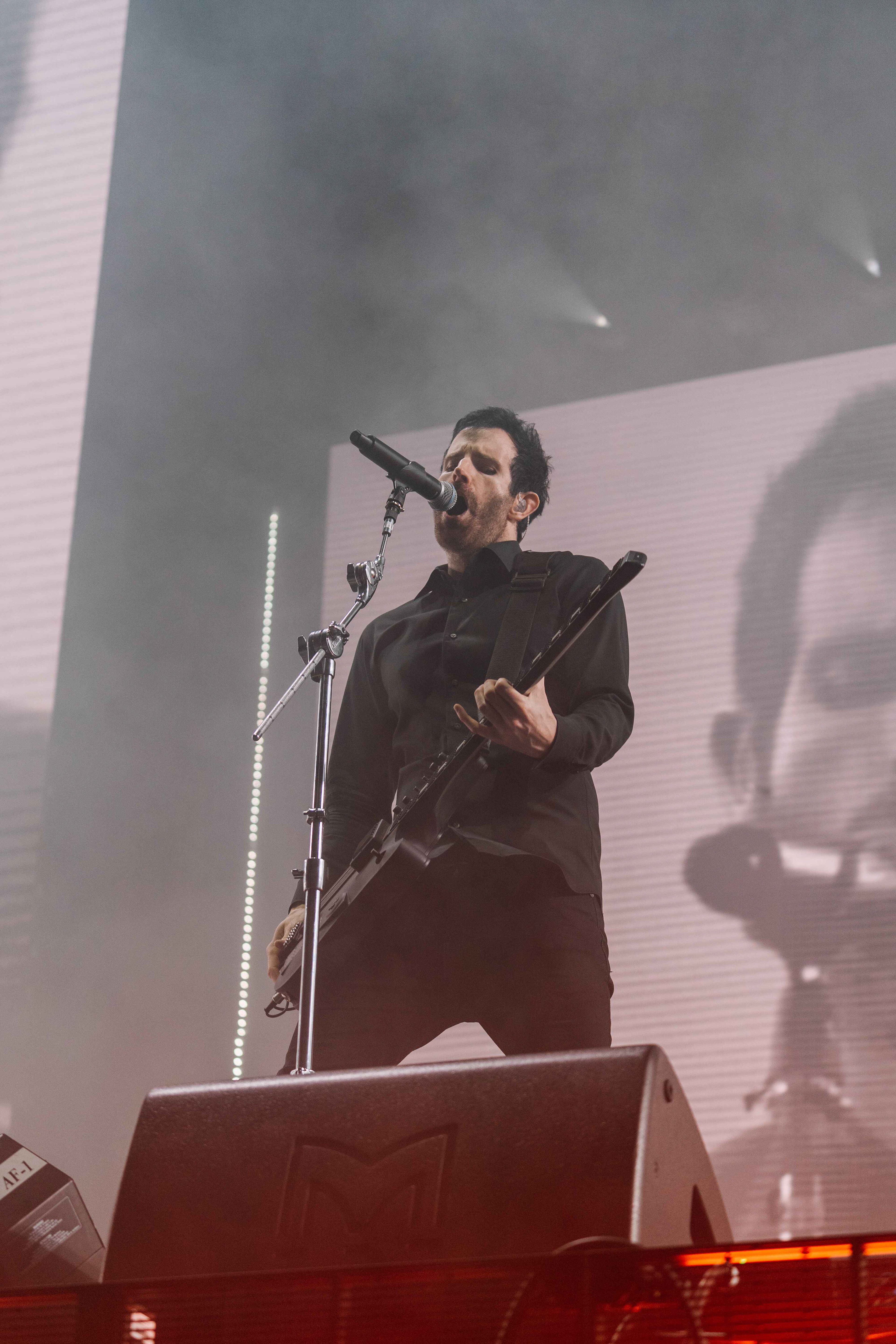 Rob Swire of Pendulum performing live on stage at First Direct Arena in Leeds on Sunday 24th March 2024