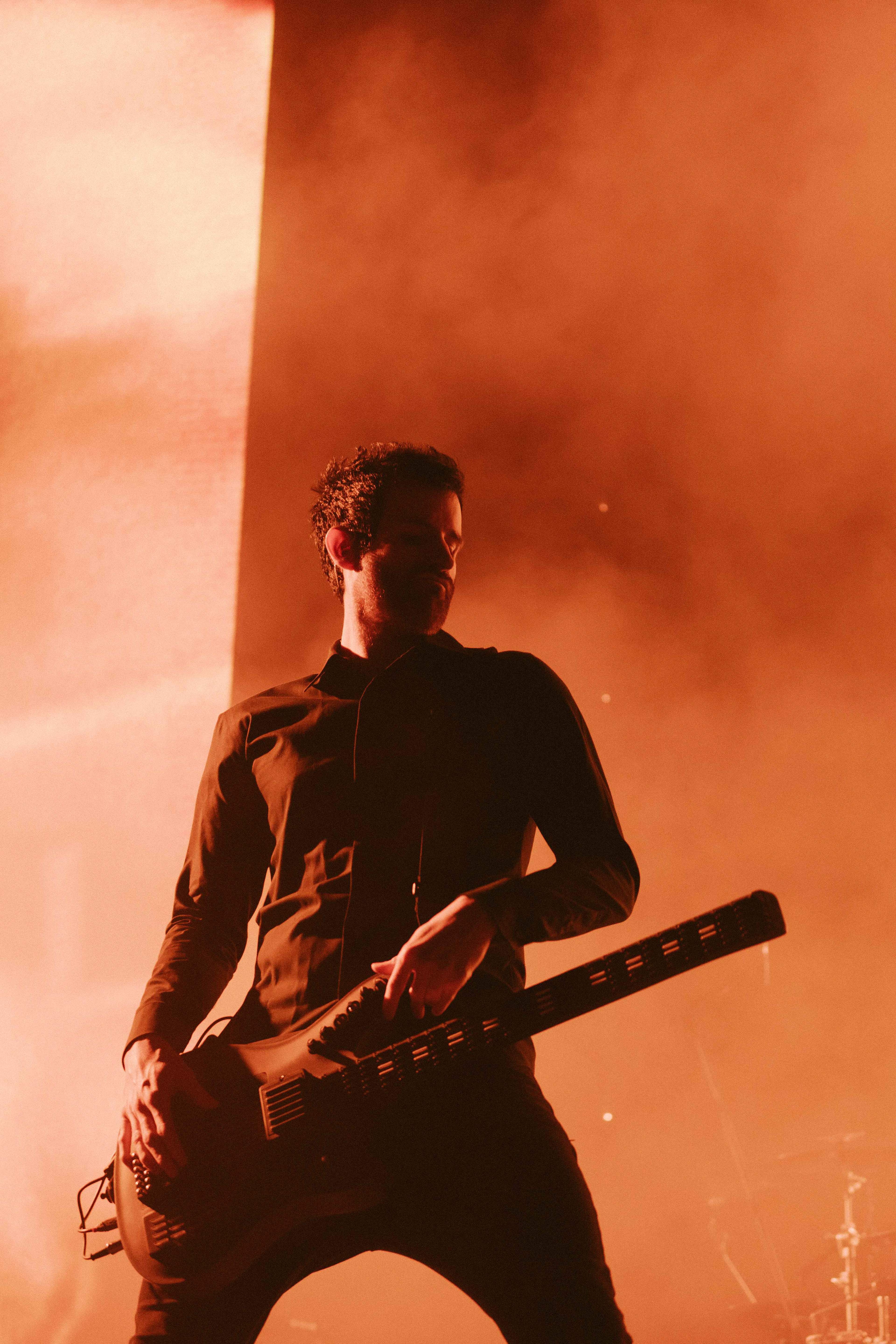 Rob Swire of Pendulum performing live on stage at First Direct Arena in Leeds on Sunday 24th March 2024