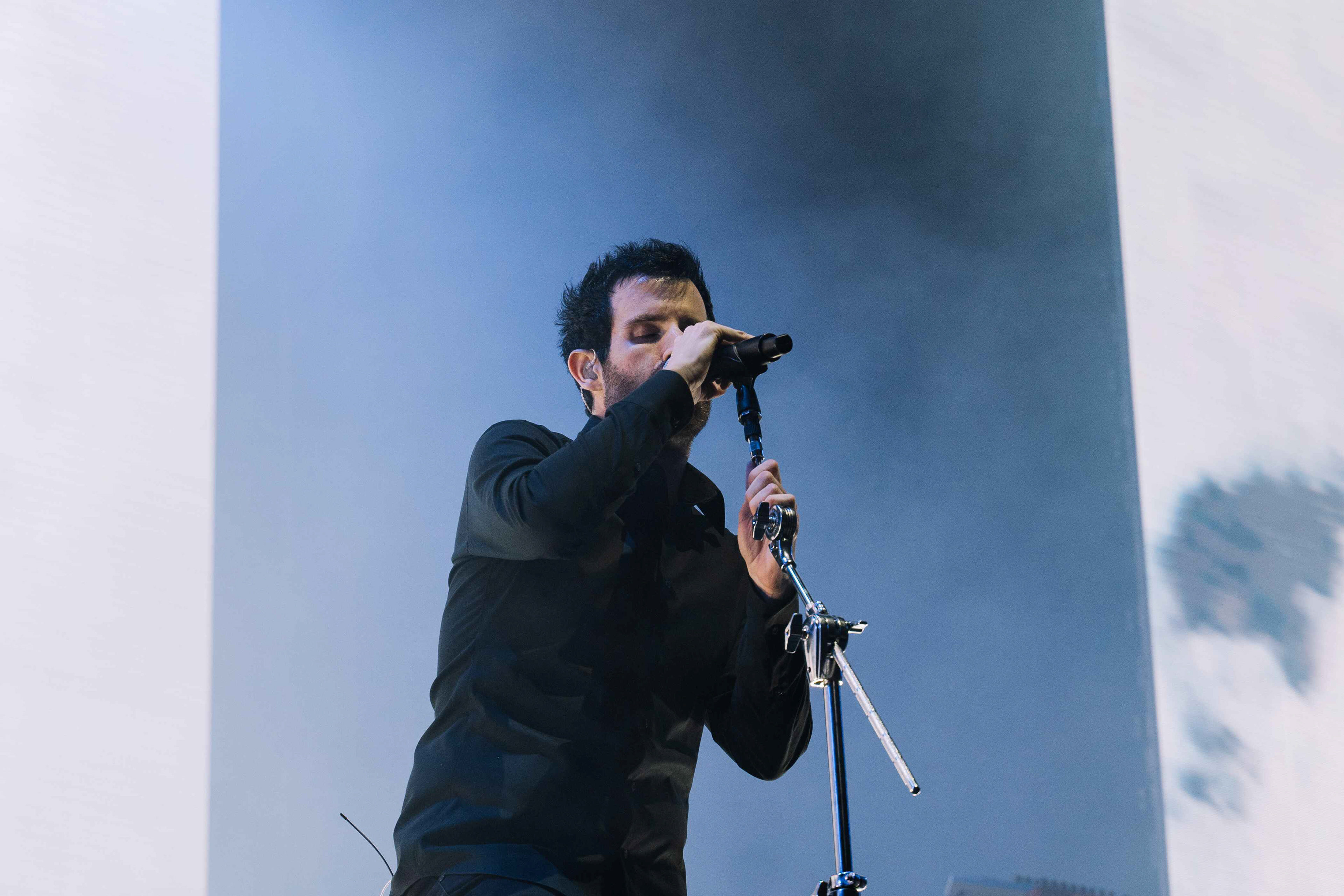Rob Swire of Pendulum performing live on stage at First Direct Arena in Leeds on Sunday 24th March 2024