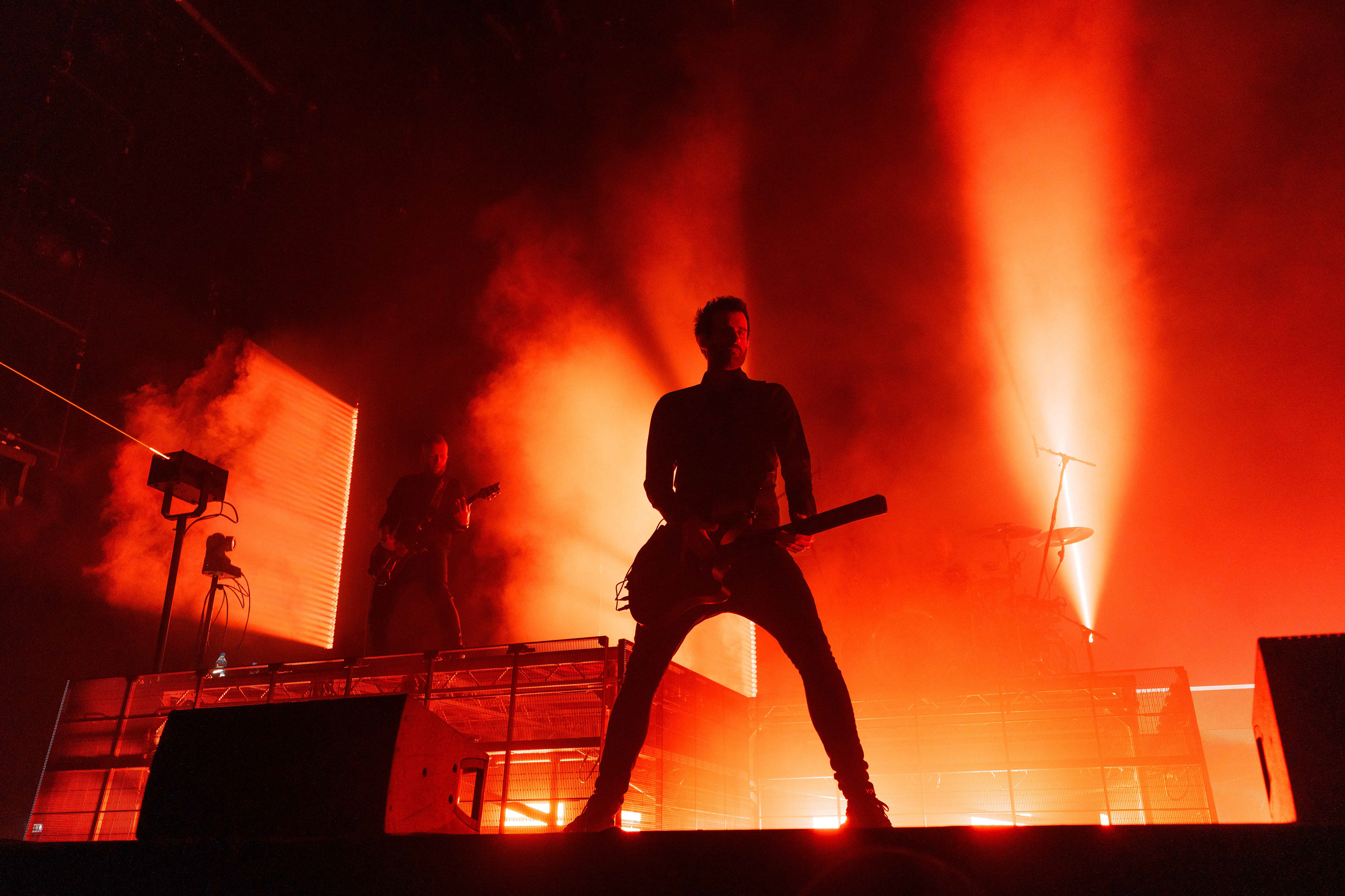Rob Swire of Pendulum performing live on stage at First Direct Arena in Leeds on Sunday 24th March 2024