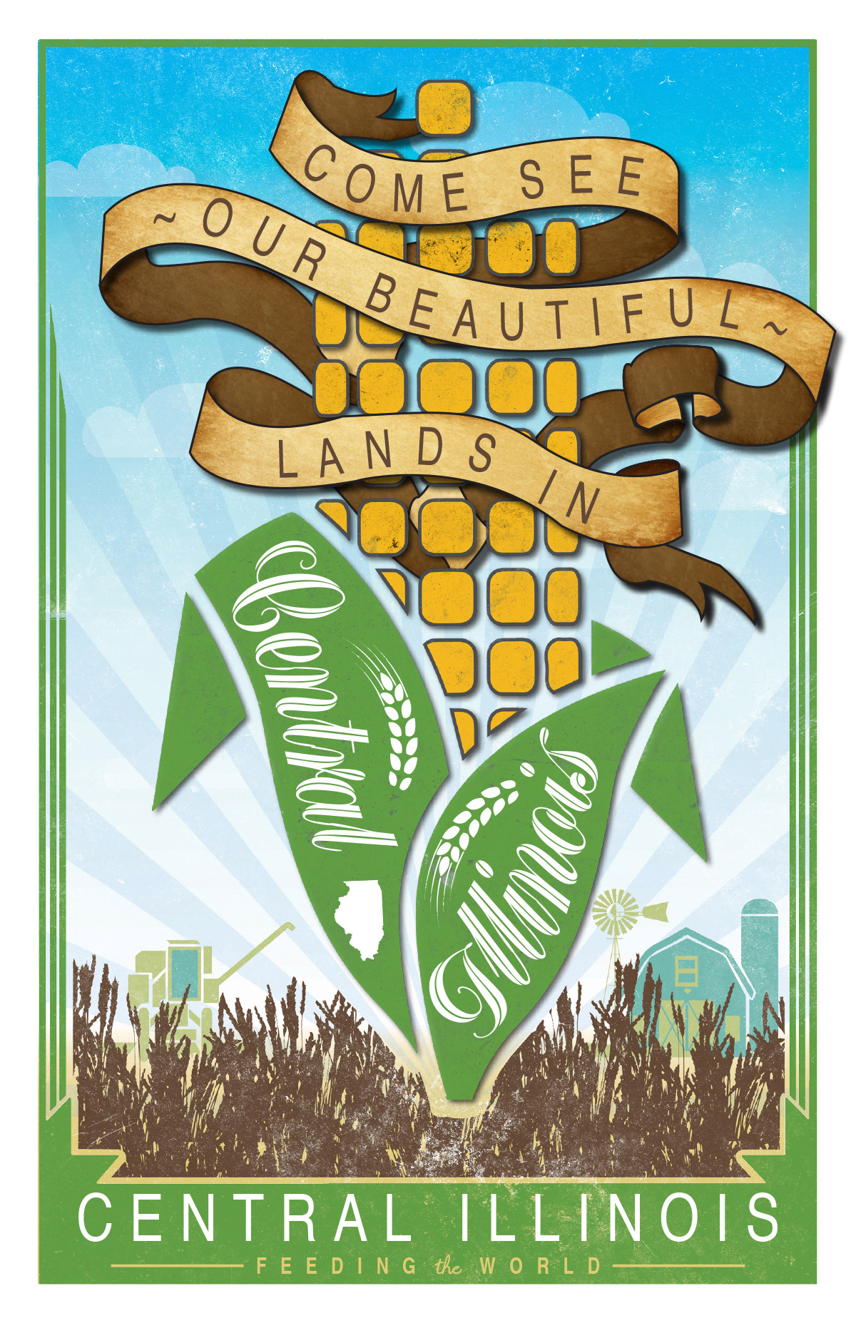 Central, IL Poster