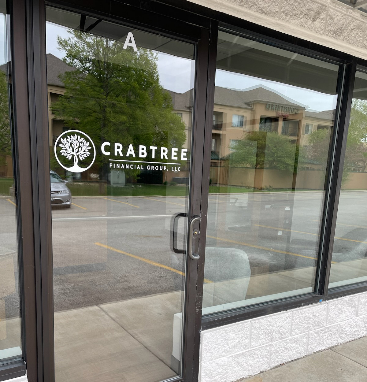 Their New Door Logo at The New Office Space