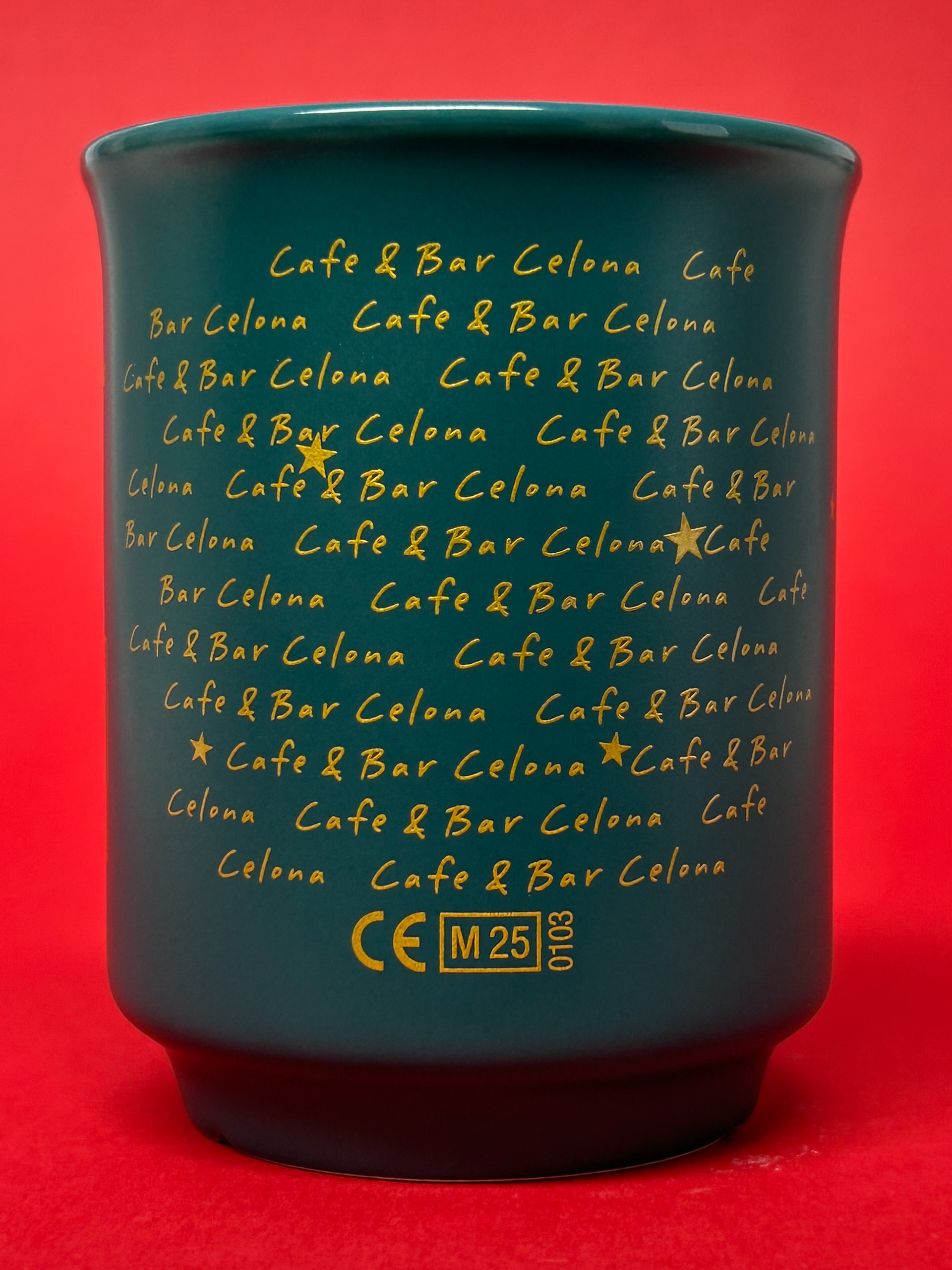 Cafe & Bar Celona, Nürnberg - Glühweinseidel, CE-konform