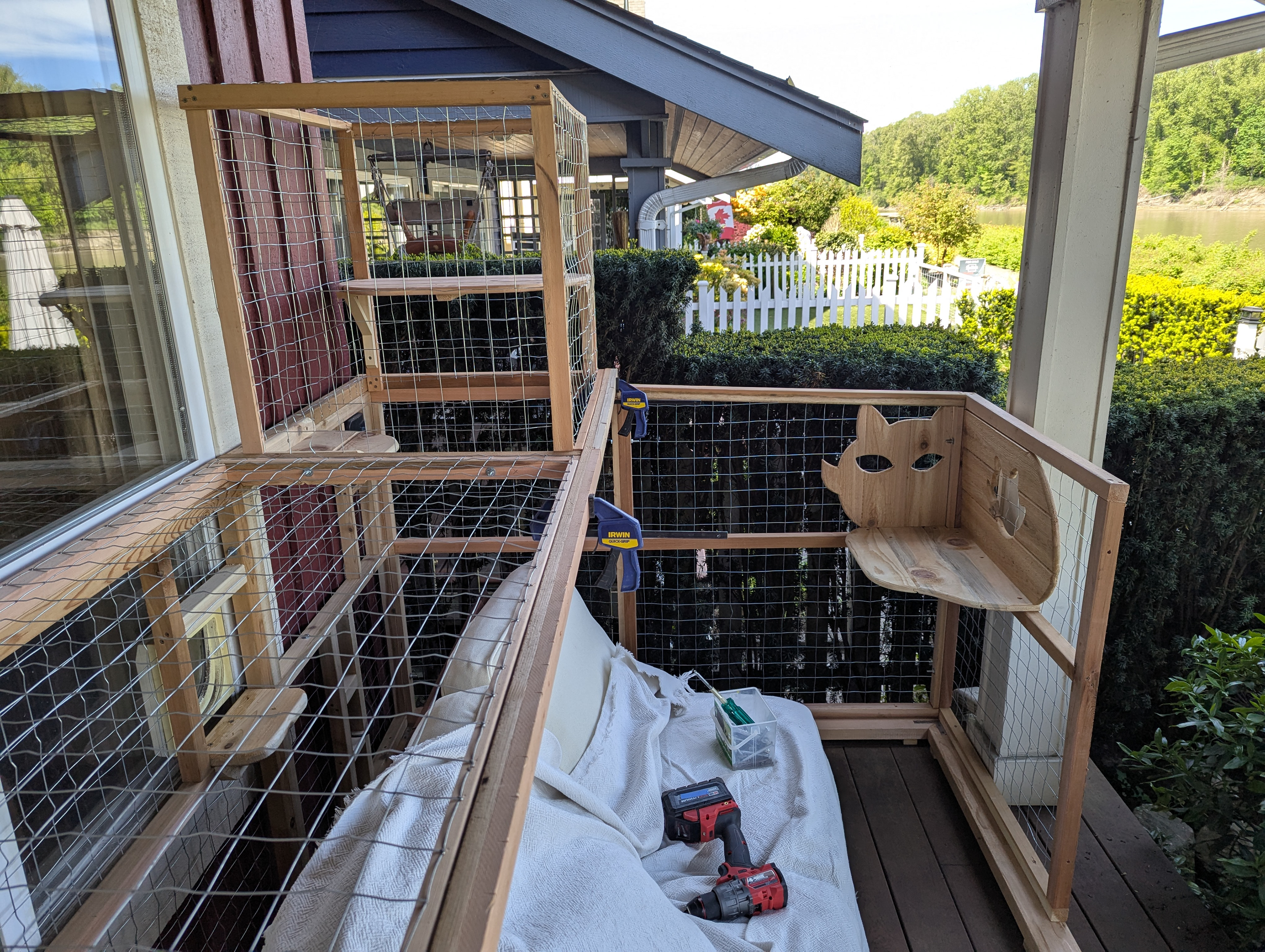 Assemble from outside in!