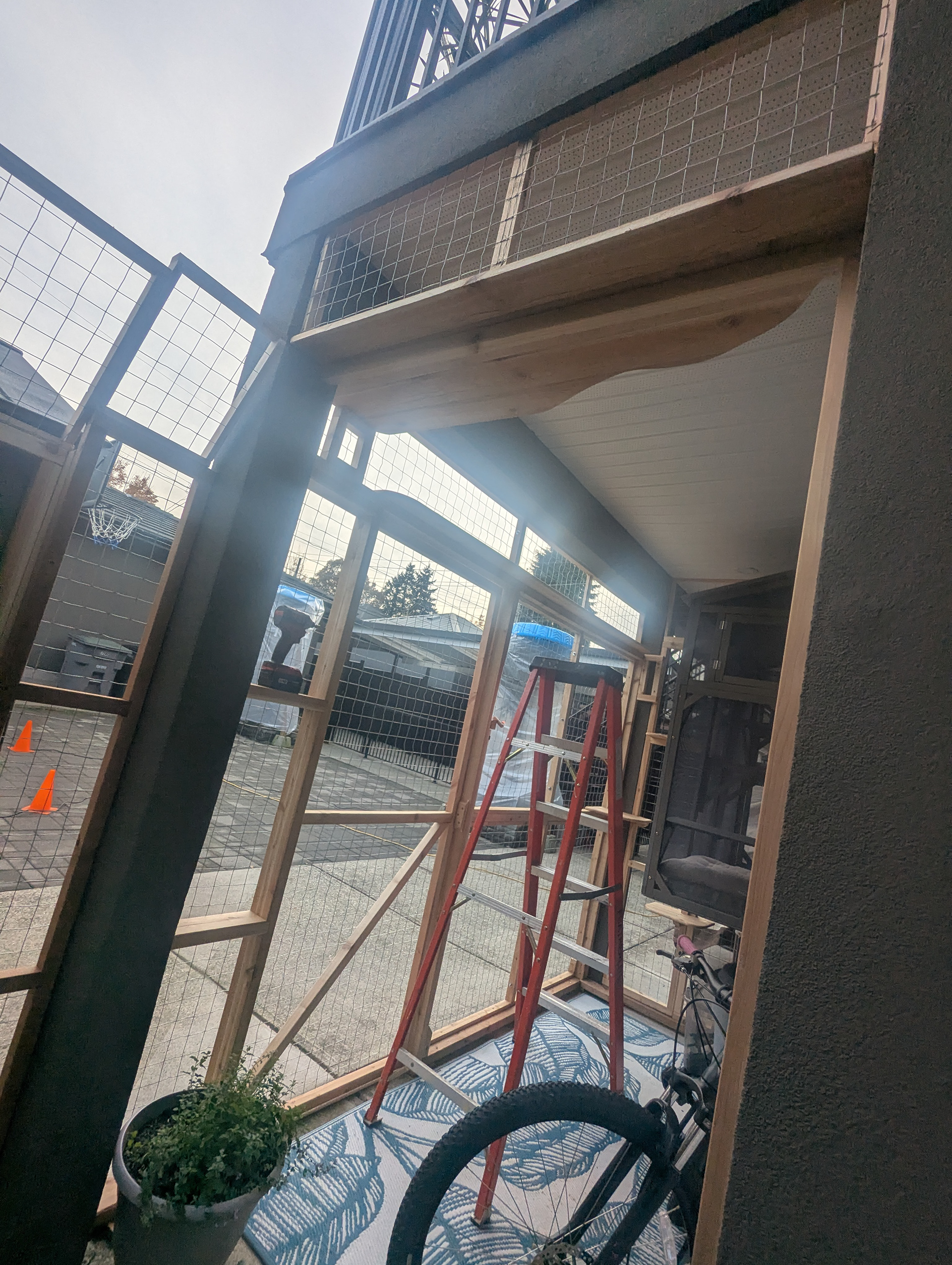 And a belfry for Her Battiness.