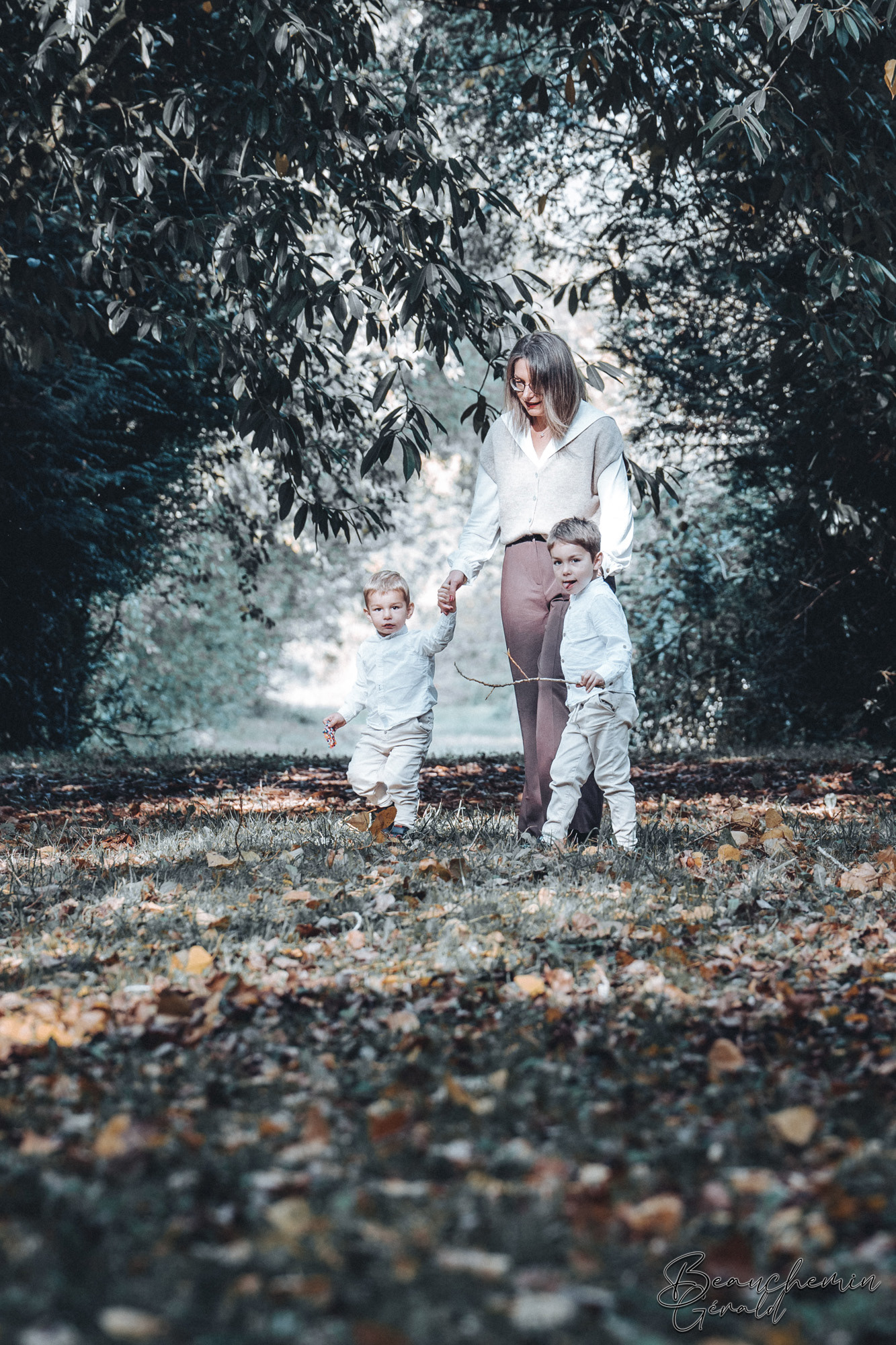 Séance automne famille