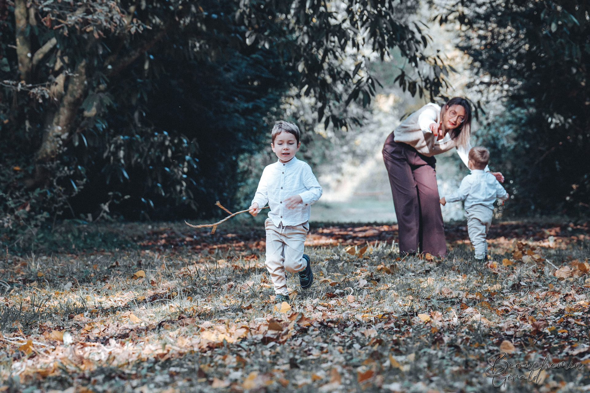 Séance automne famille