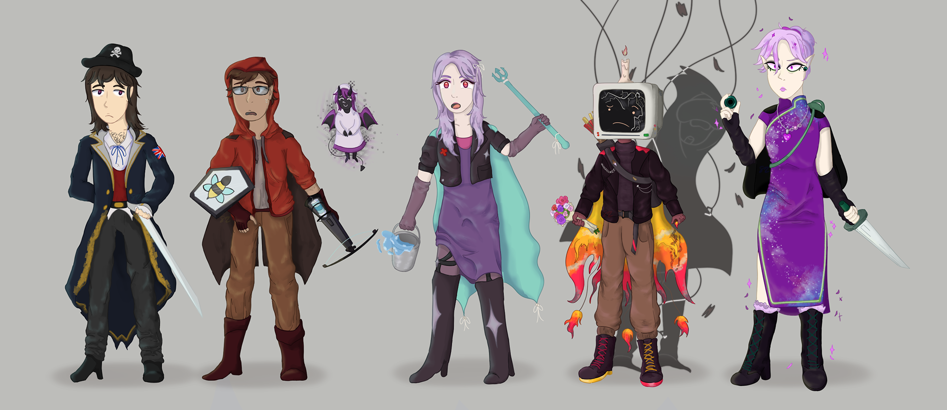 Dig Team Character References