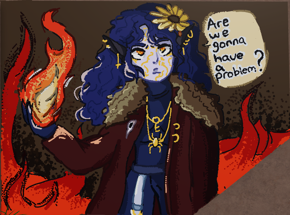 Artfight Attack - Crow Oxford