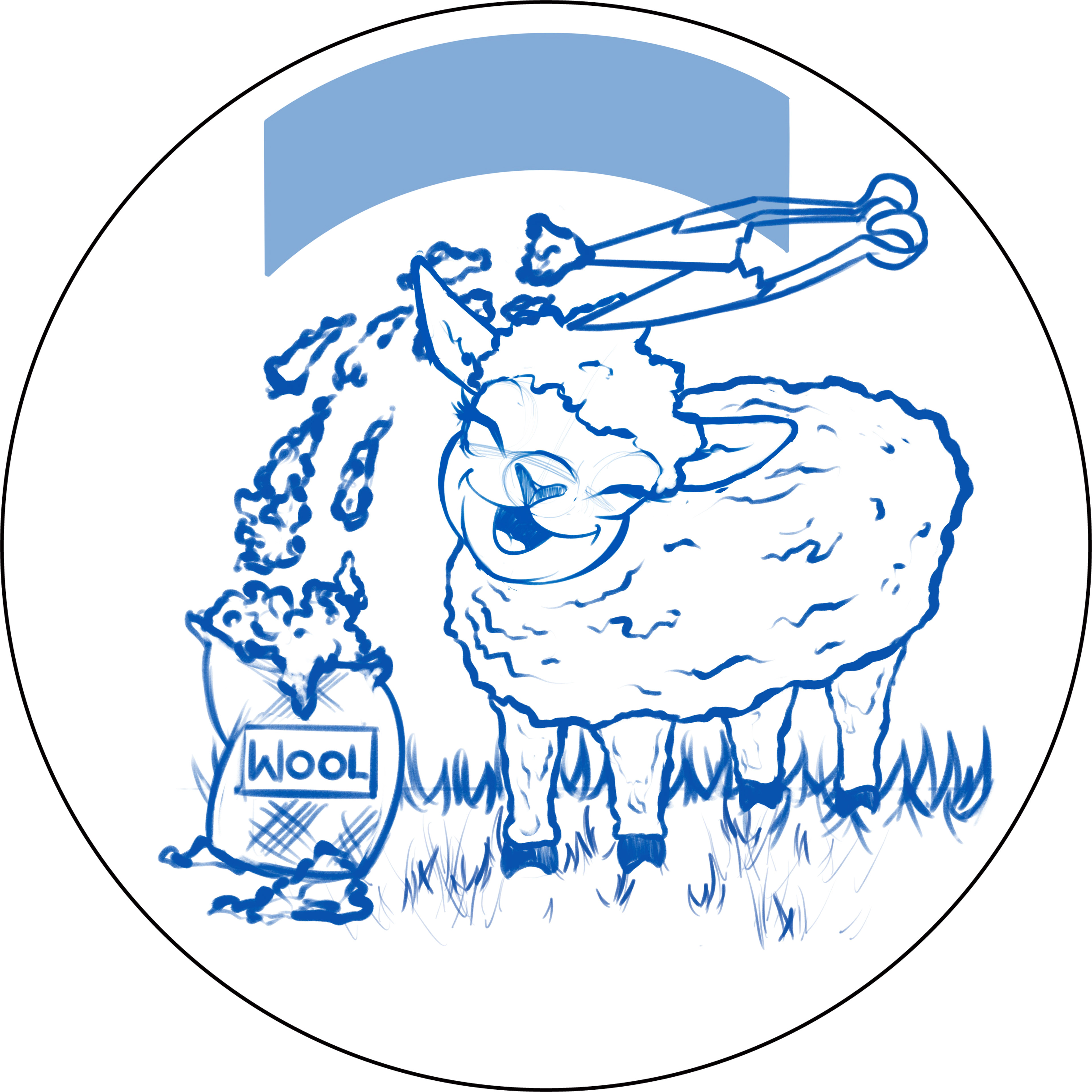 Shearing Rough Sketch