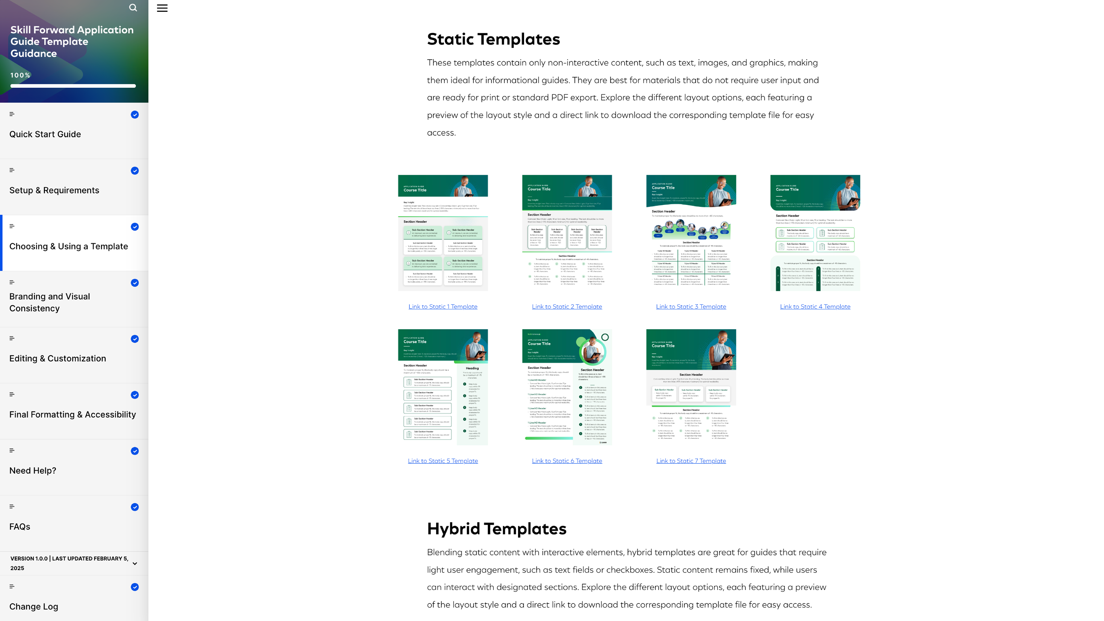 Starter Template Grid (Rise)