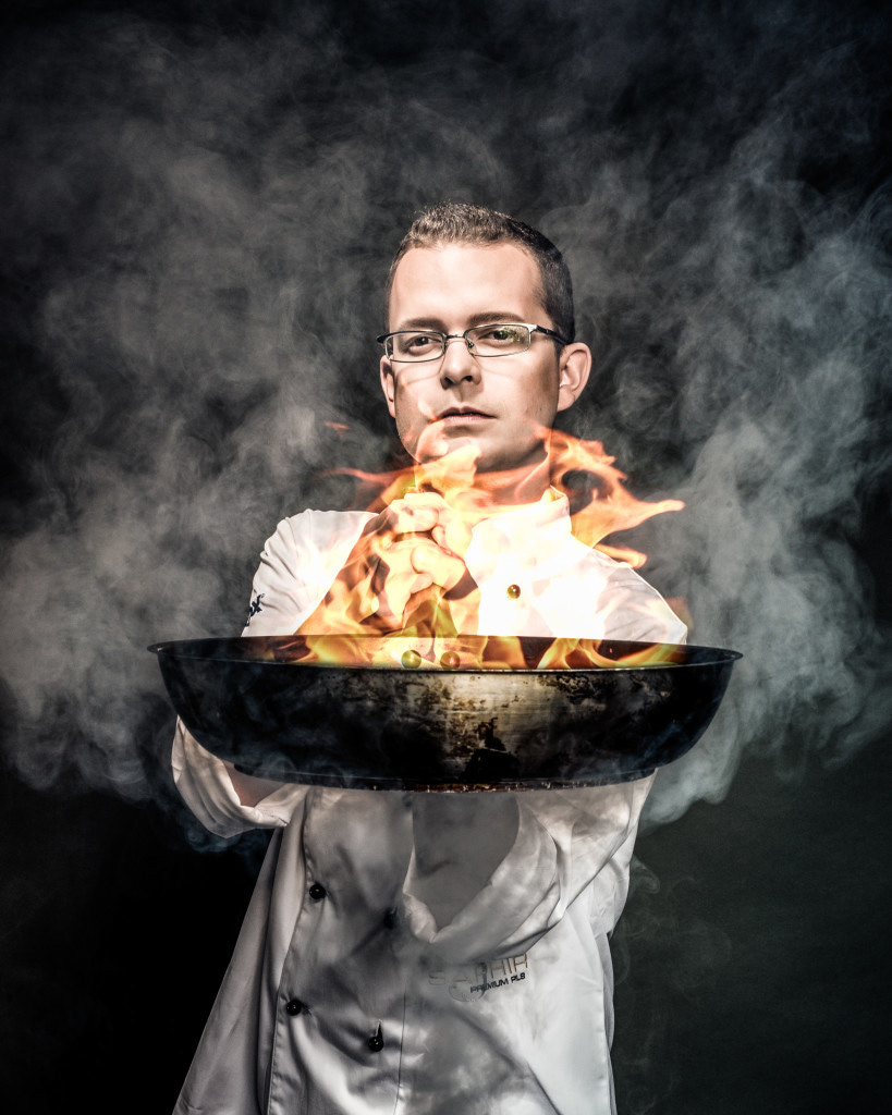 Businessportrait eines Kochs