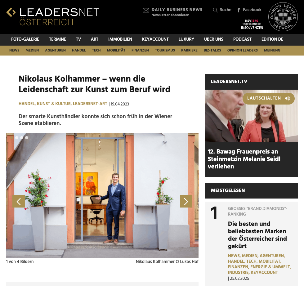 Kunsthandel Nikolaus Kolhammer