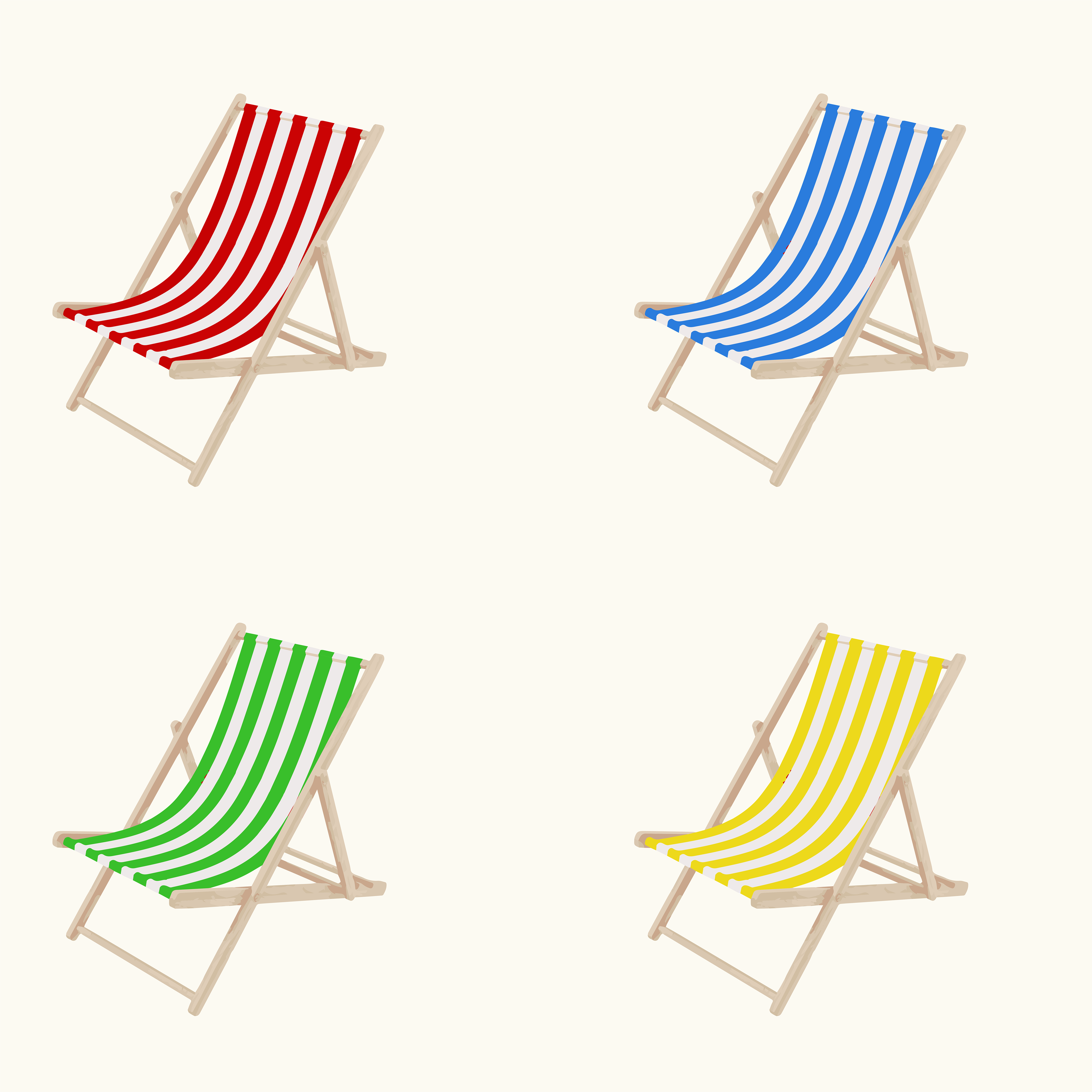 Beach chairs