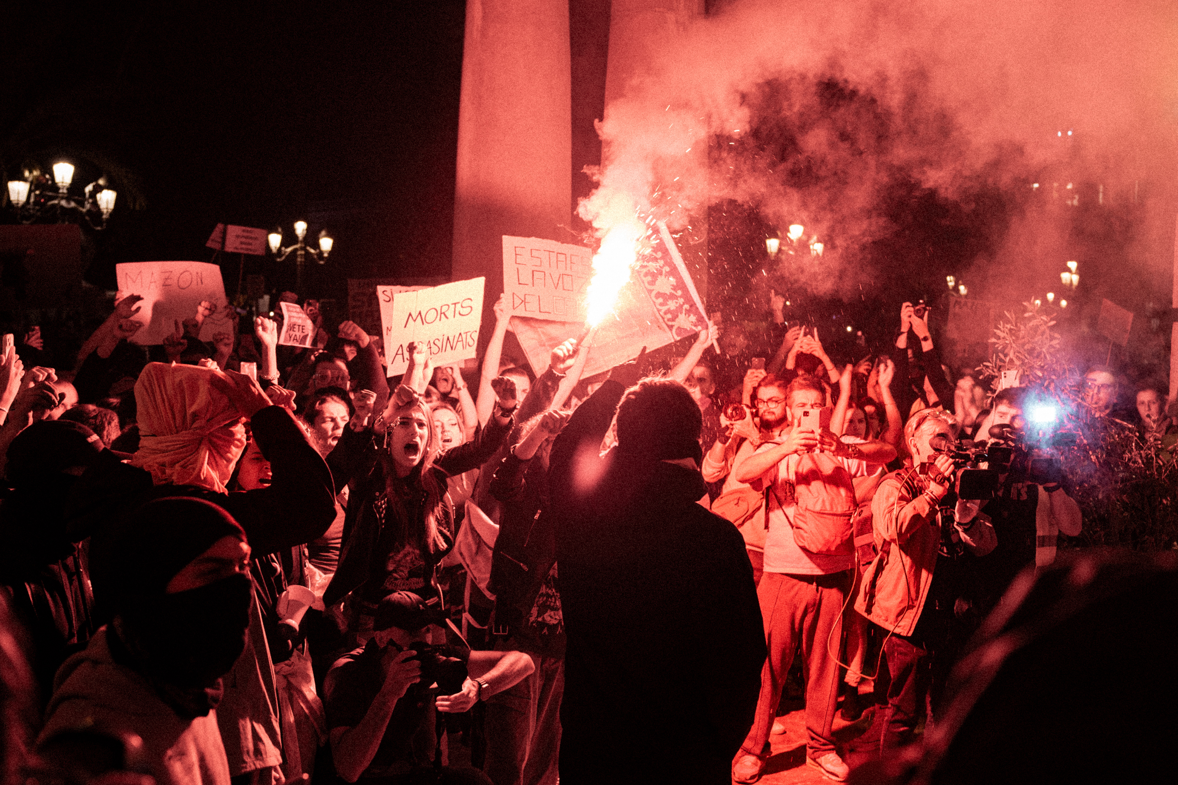 Manifestación en contra de la gestión de la DANA en Valencia - 9 de noviembre 2024