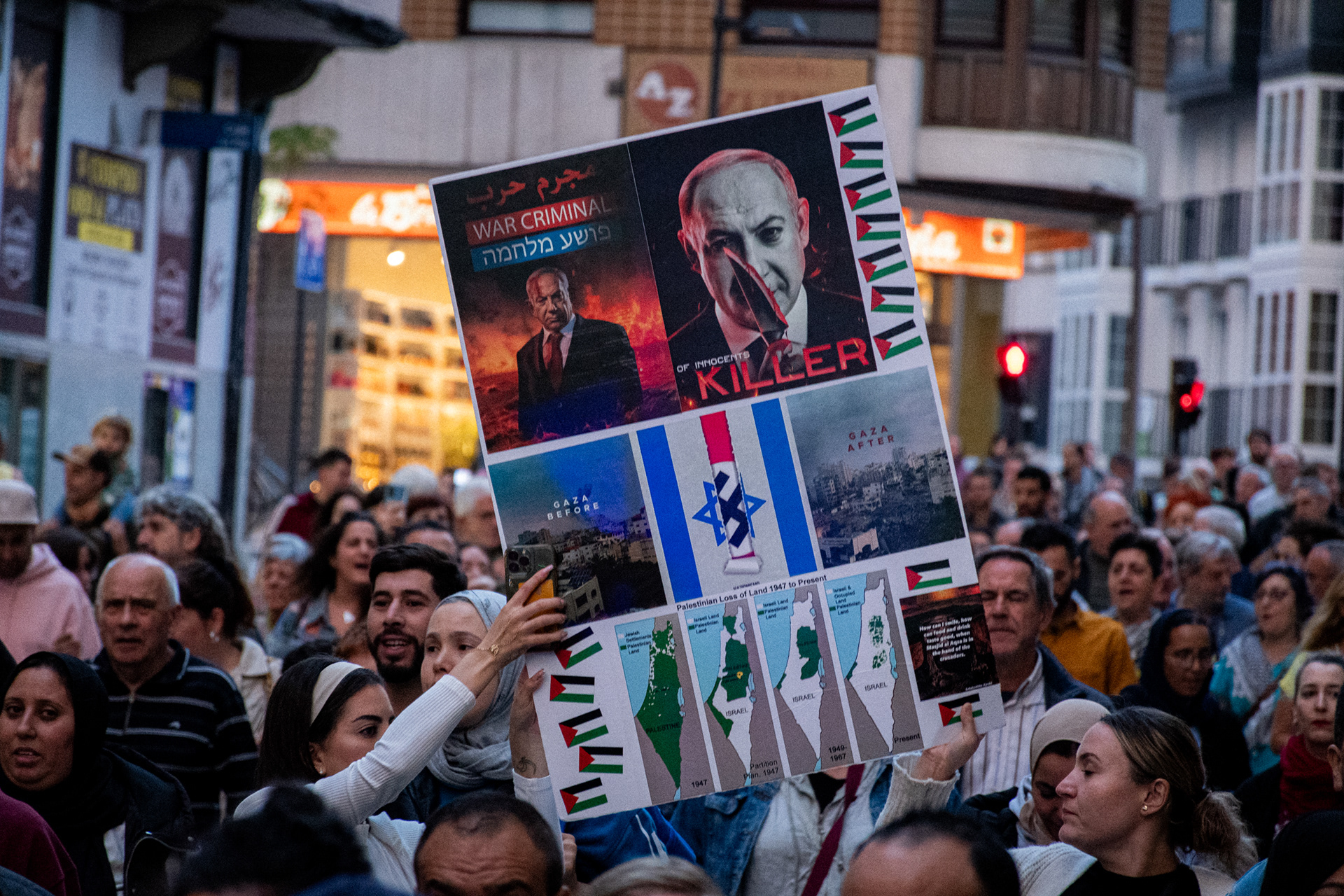 Manifestación en apoyo a Palestina - 2023