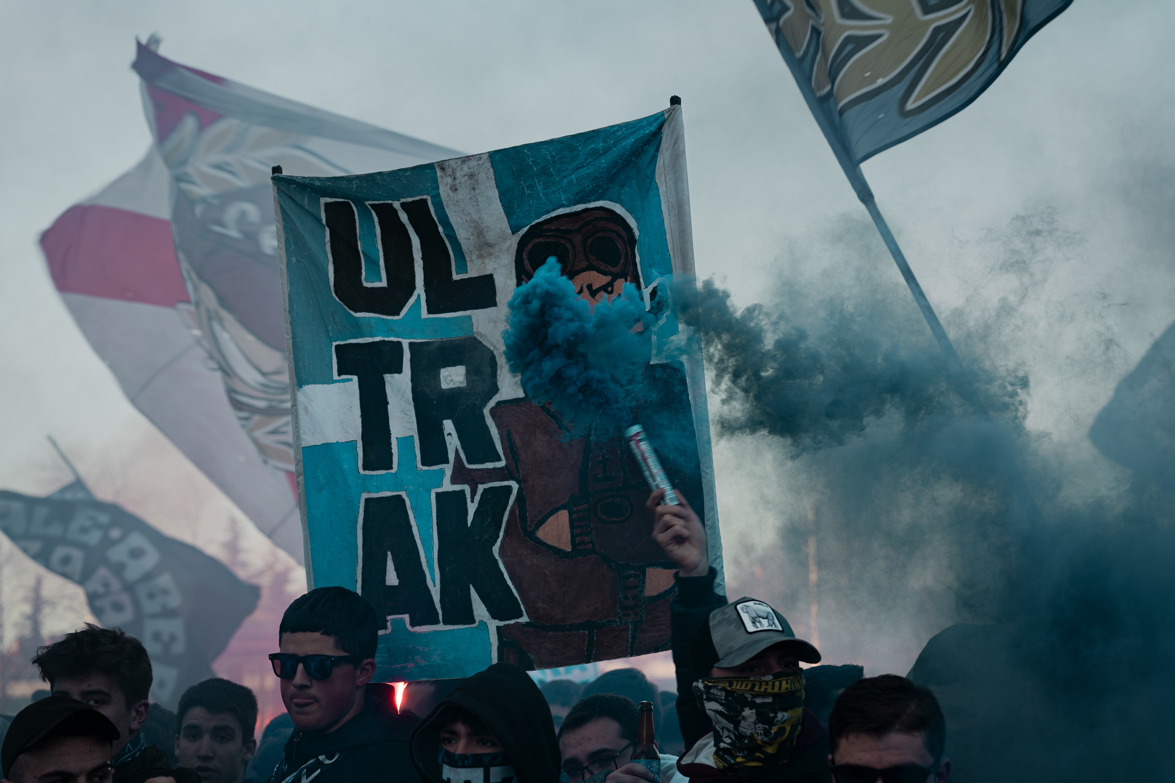 Corteo Alavés - Barcelona - Febrero 2024