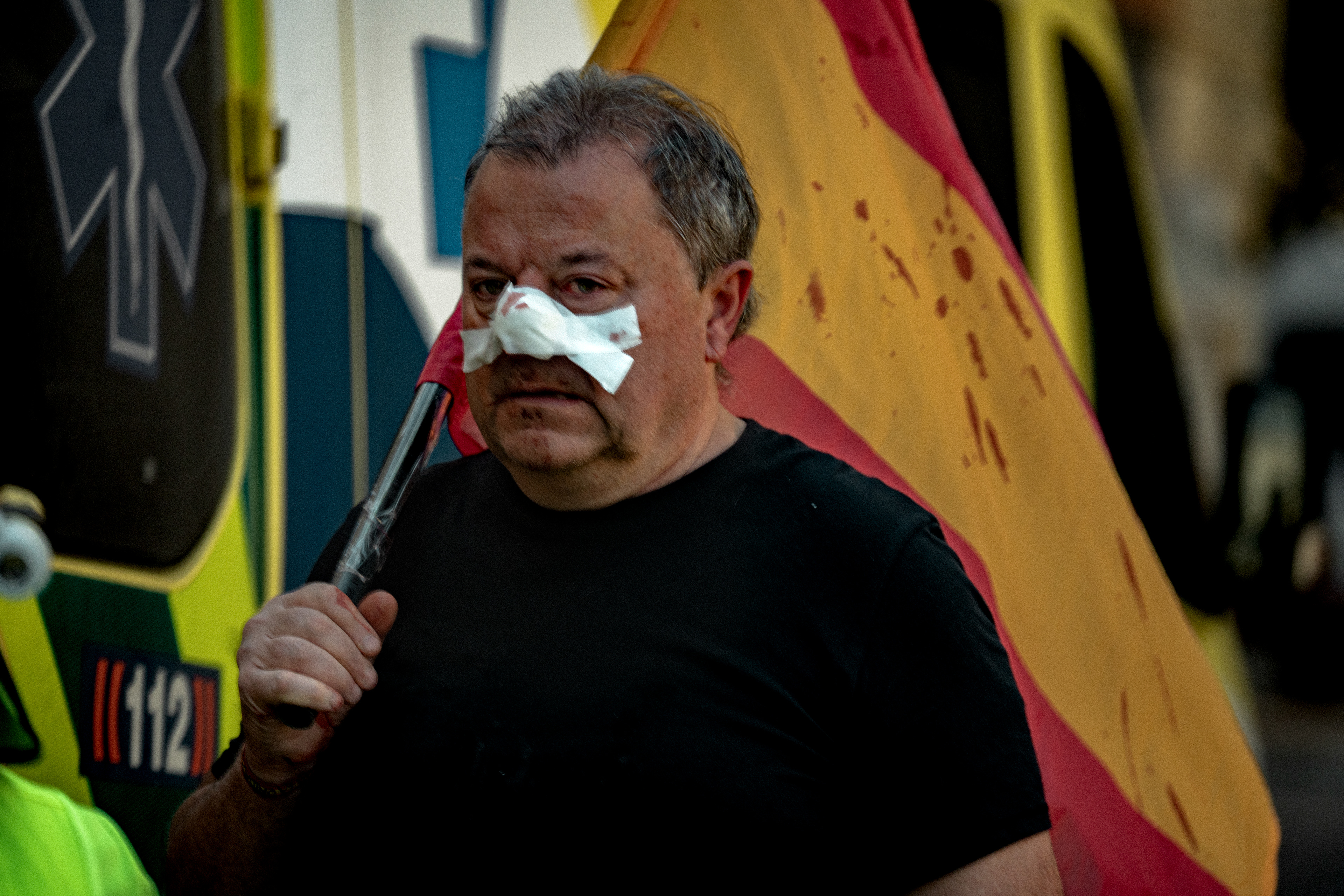 Concentración de la Falange en Vitoria-Gasteiz - Octubre 2025