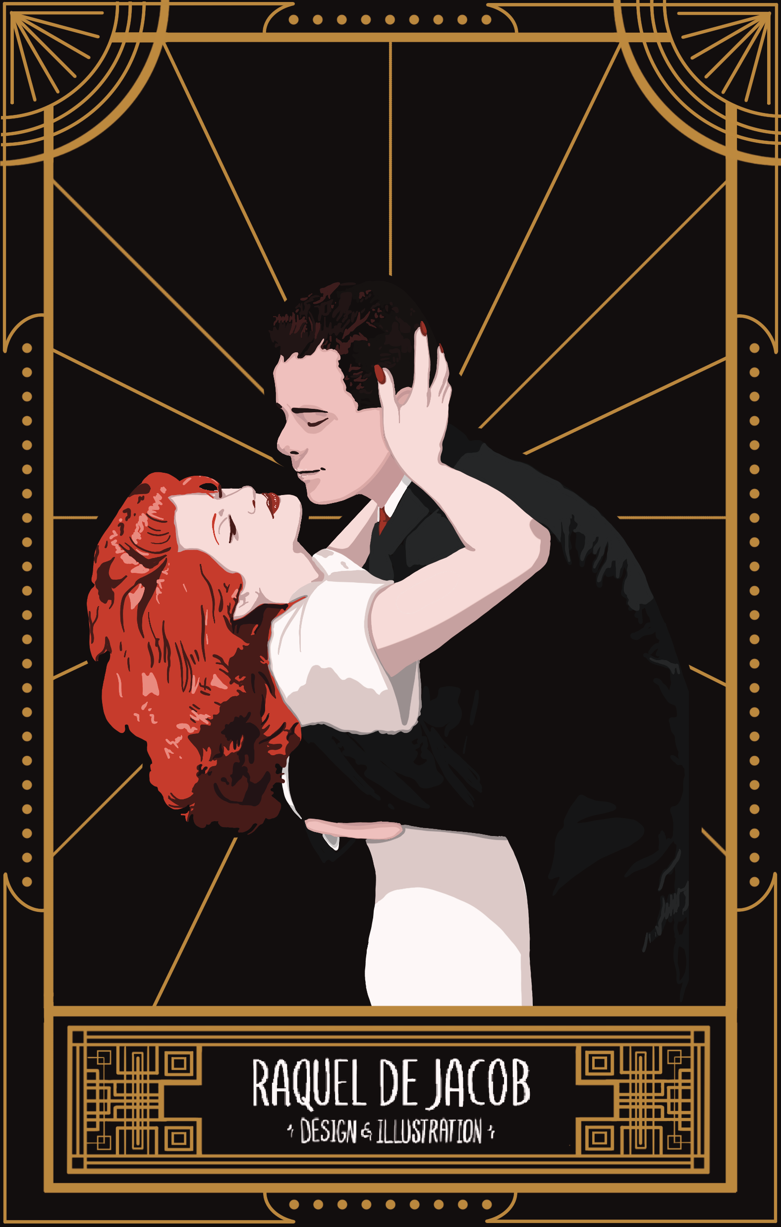Art Deco Mystery Romance – Cover Concept