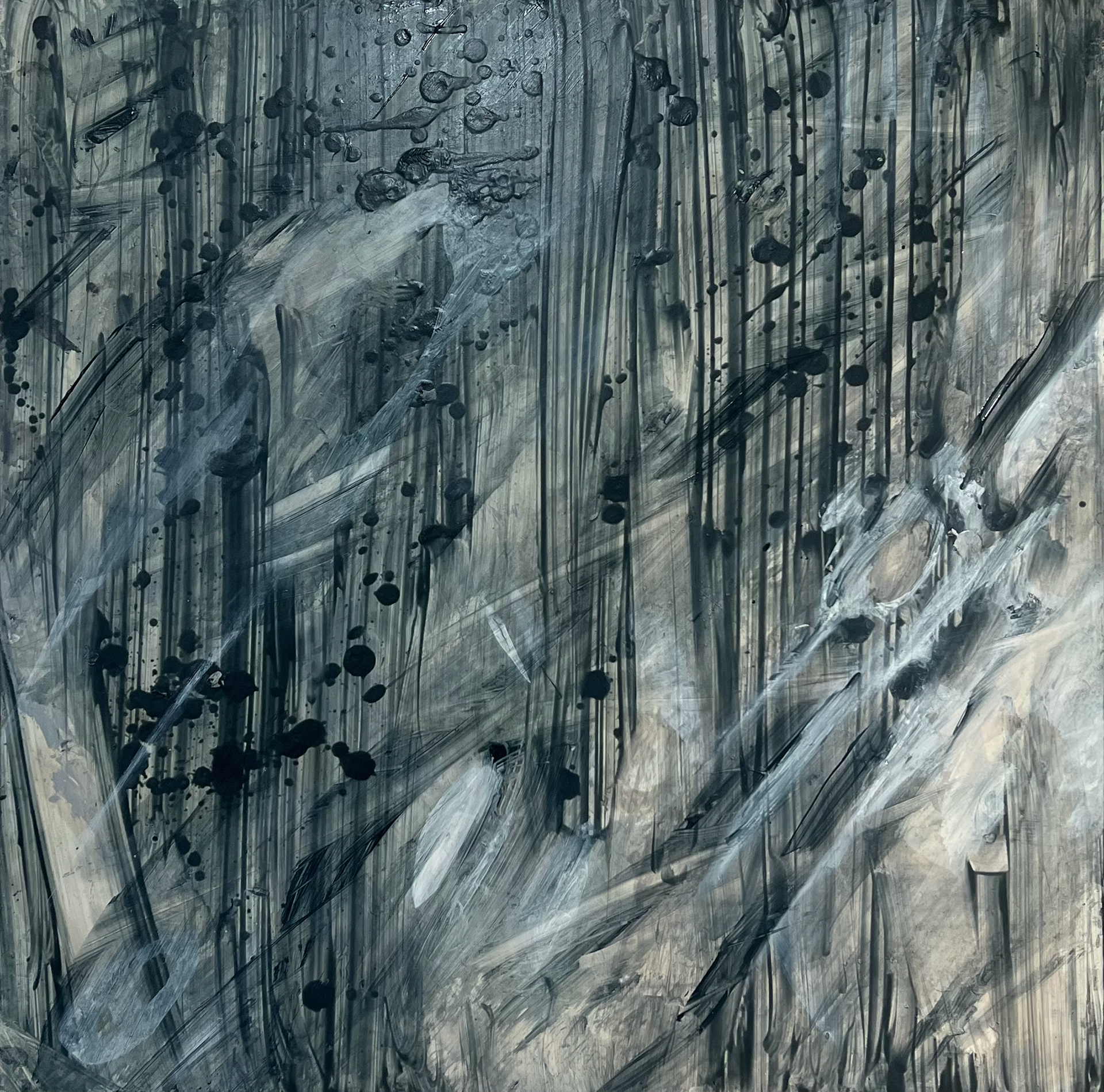  VII - Oil on Board  76x76cm