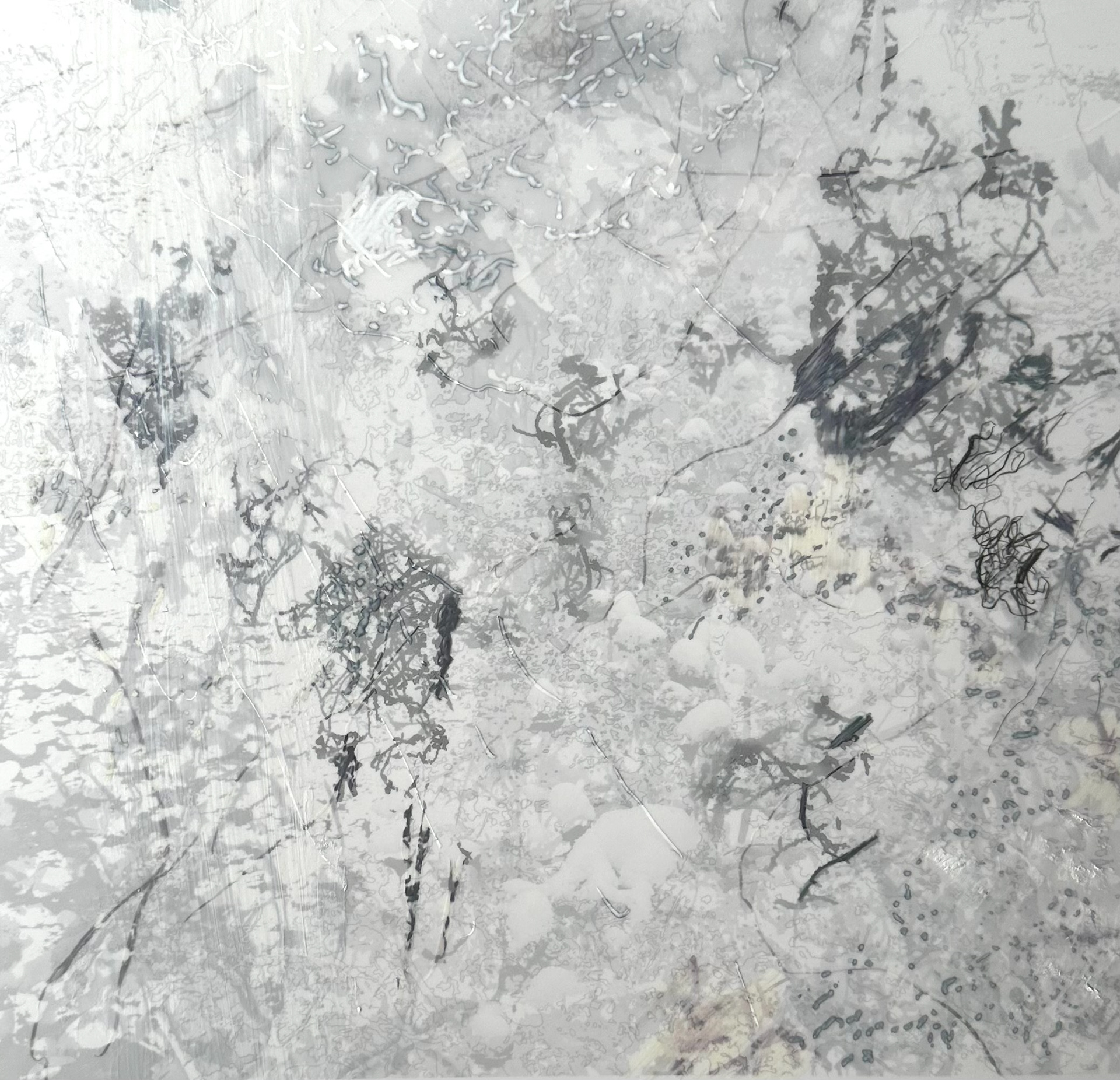 XXIII (On Dura-lar) - 28x26.5cm