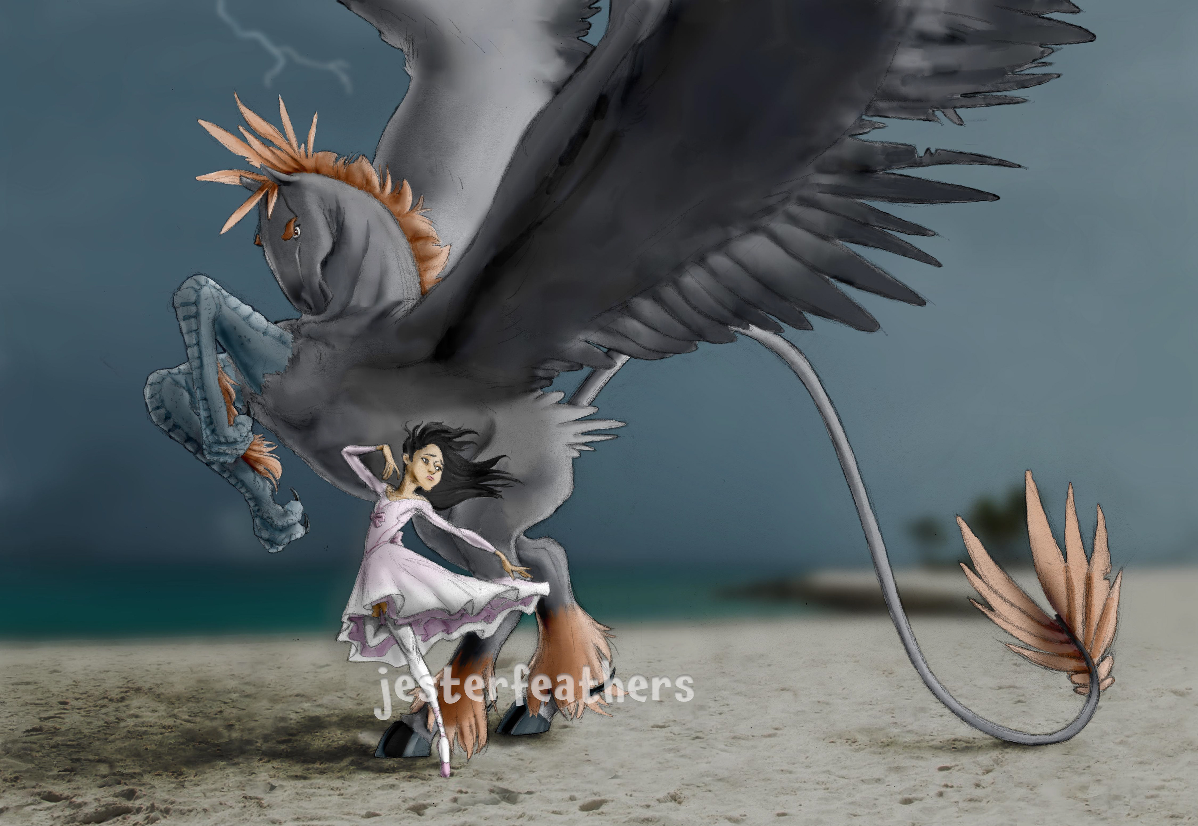2 full bodies + color + full picture background