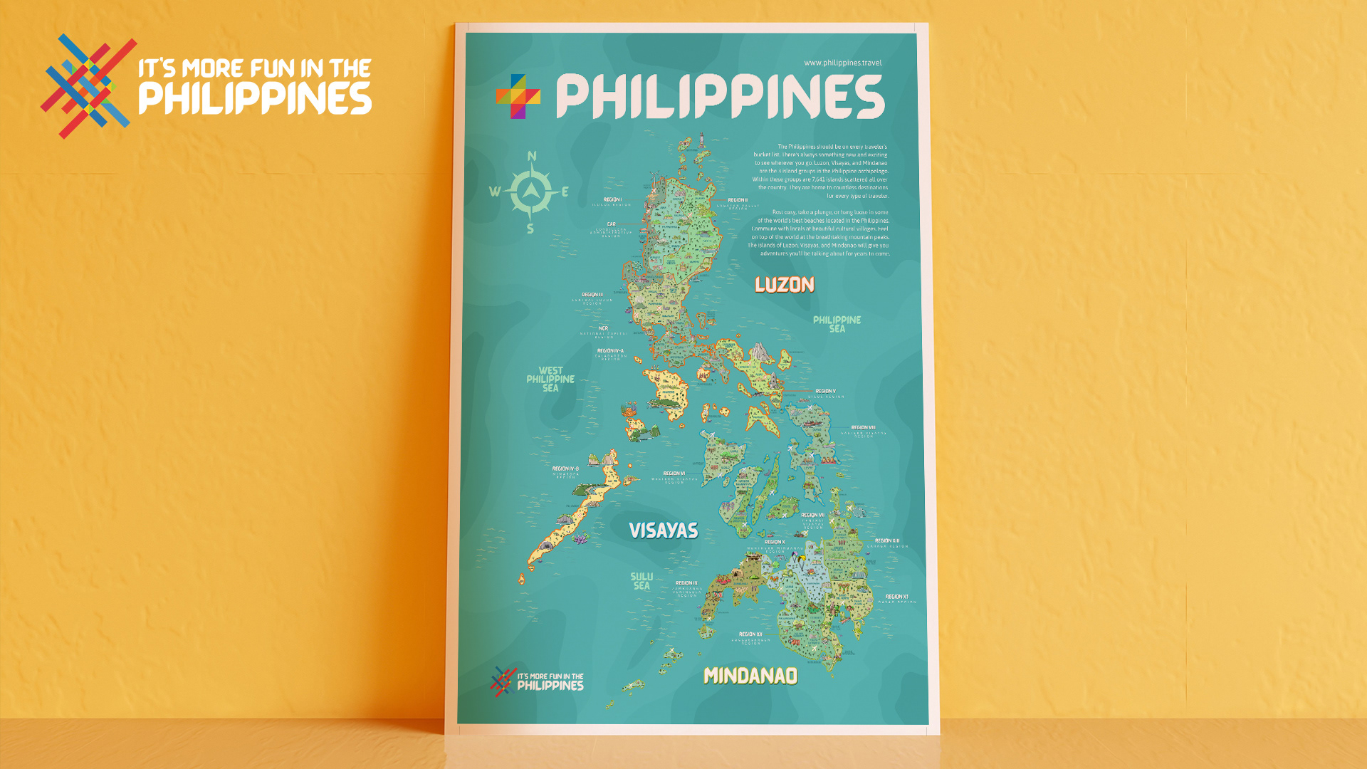 Brand New: New Logo and Font for It's More Fun in the Philippines by BBDO  Guerrero