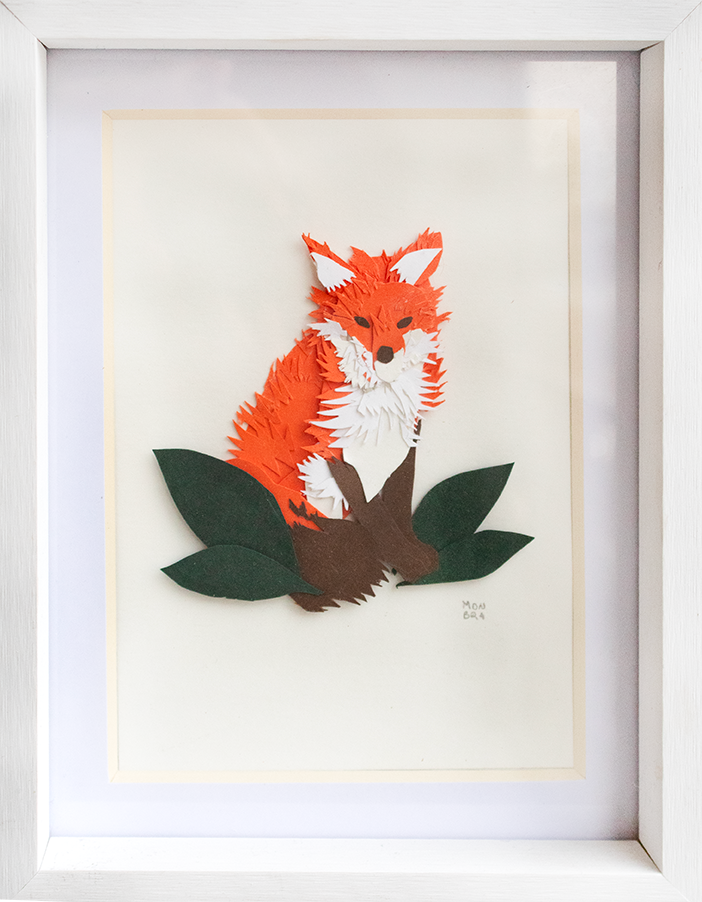 Paper cut en capas