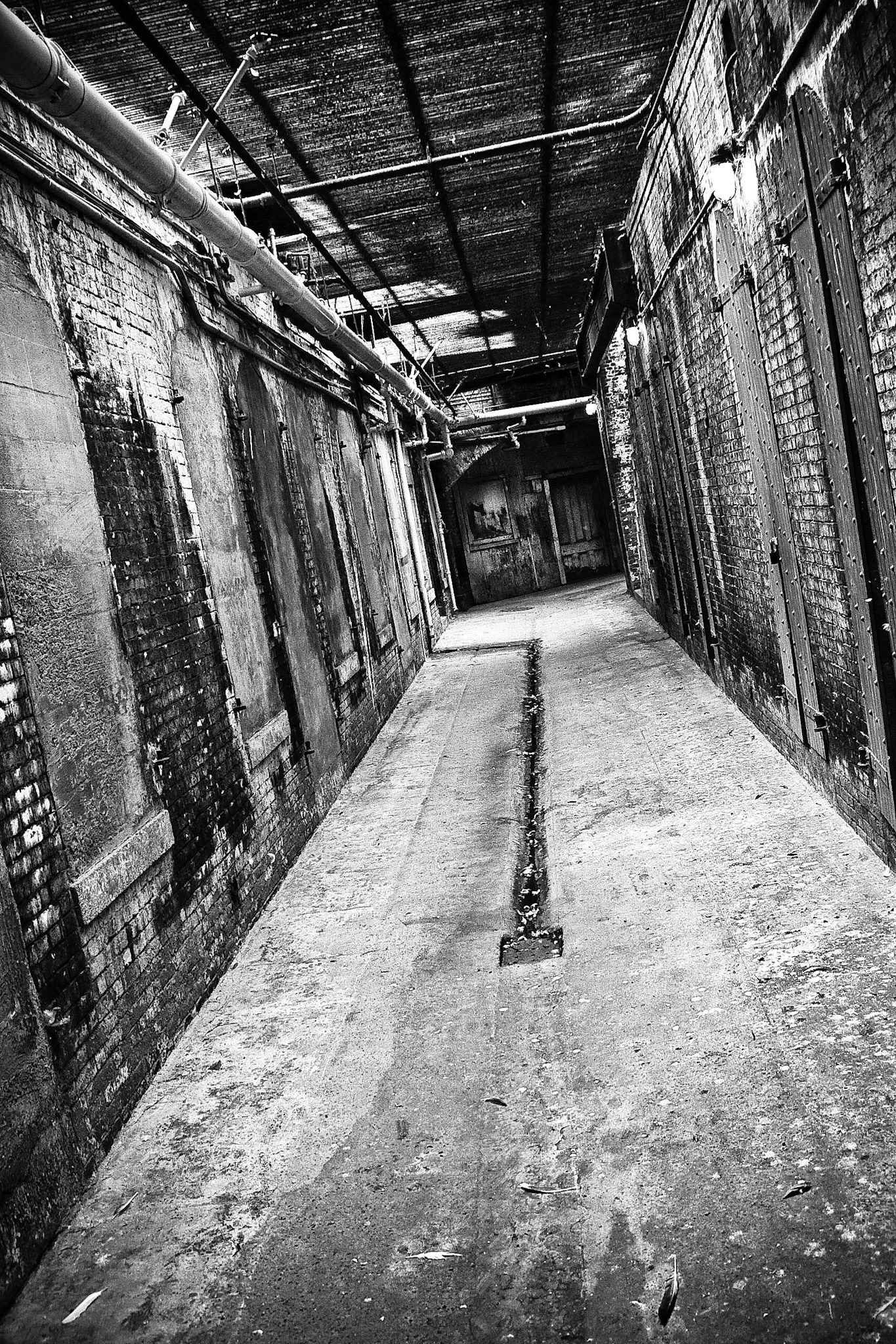 Alcatraz Hallway