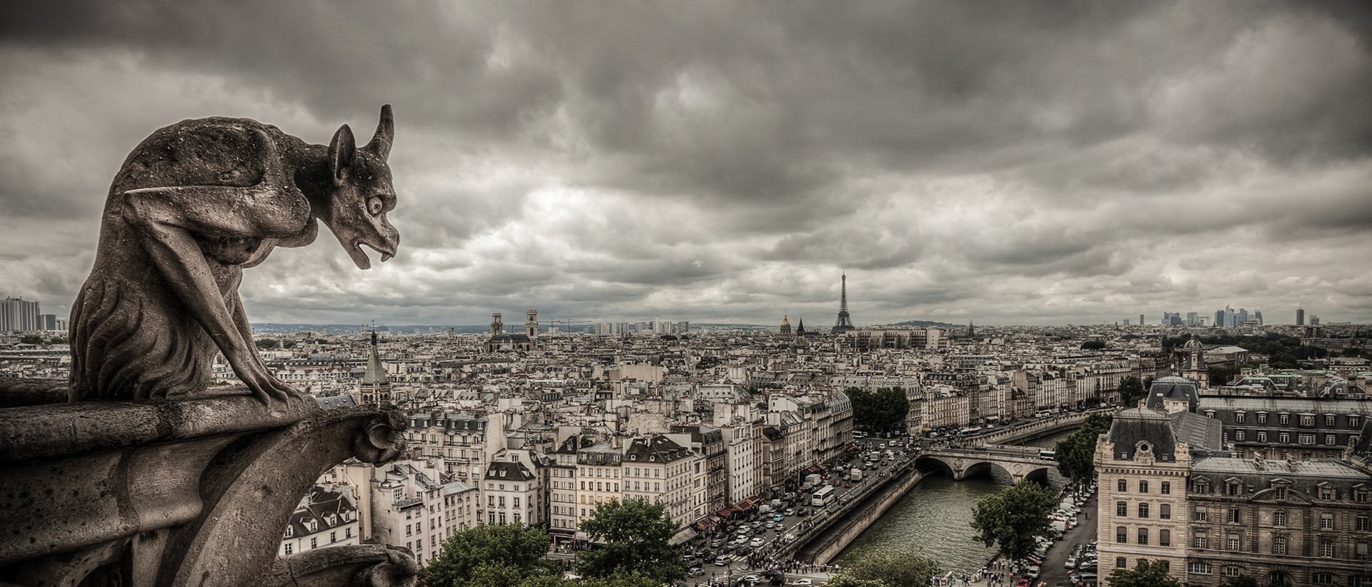 Gargoyle over Paris