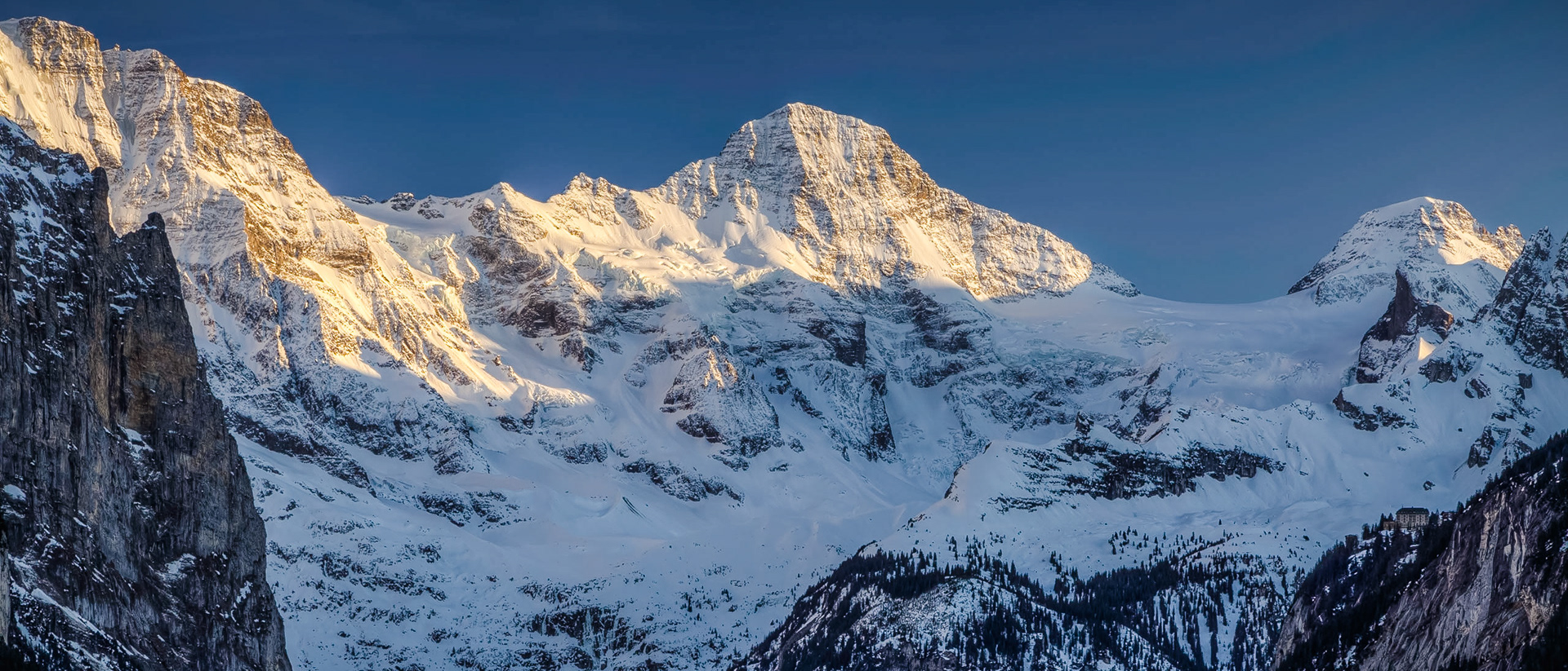 Breithorn & Tschingelhorn from Wengen II